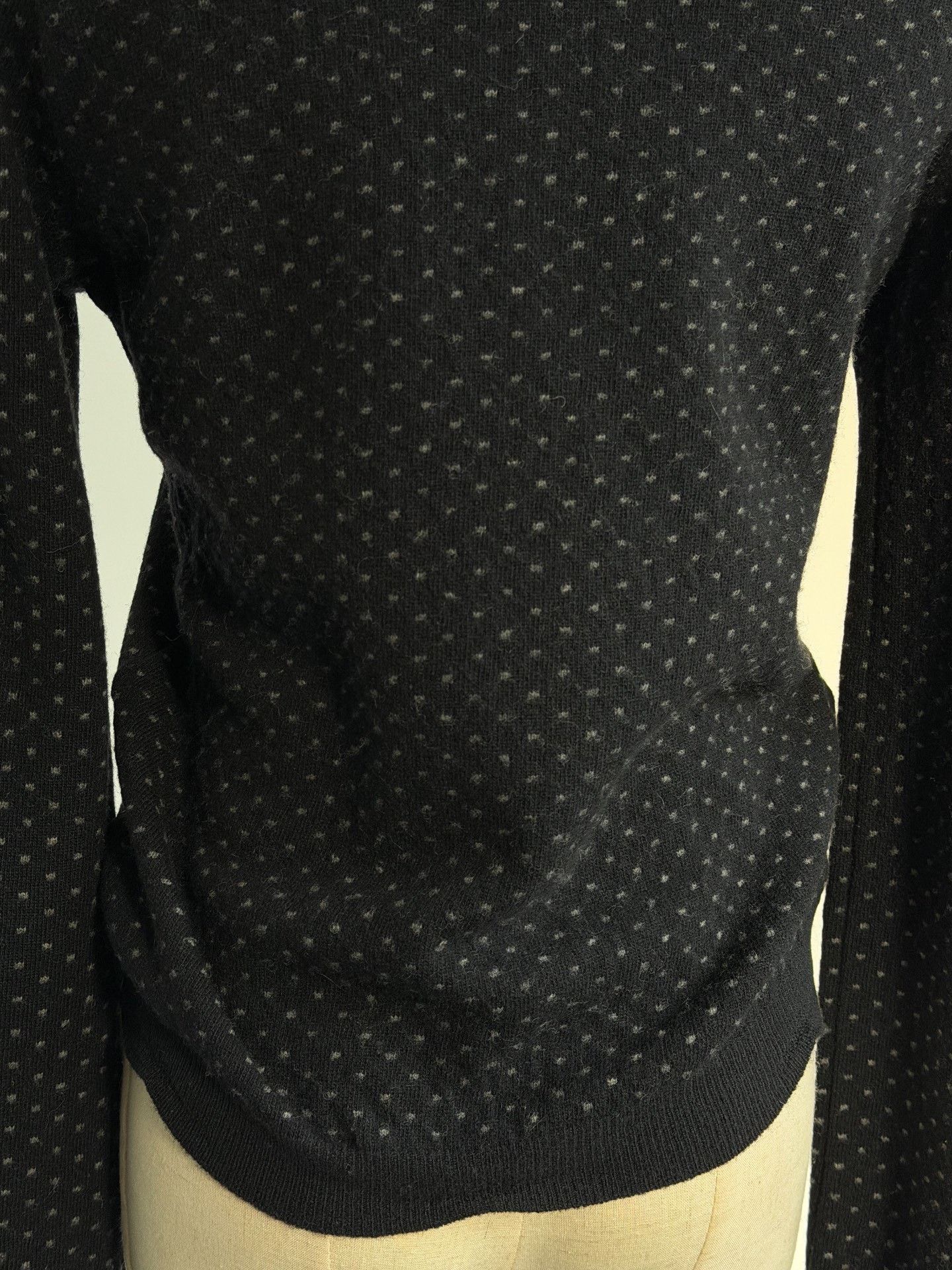 Maison Margiela Maison Martin Margiela Polka Dot Knit Cardigan Size XS / US 0-2 / IT 36-38 - 7 Thumbnail