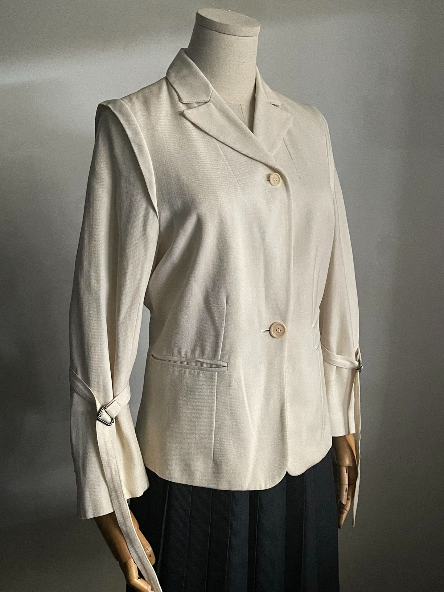 Ann Demeulemeester Ann Demeulemeester 07AW Wool Blazer Size S / US 4 / IT 40 - 2 Thumbnail
