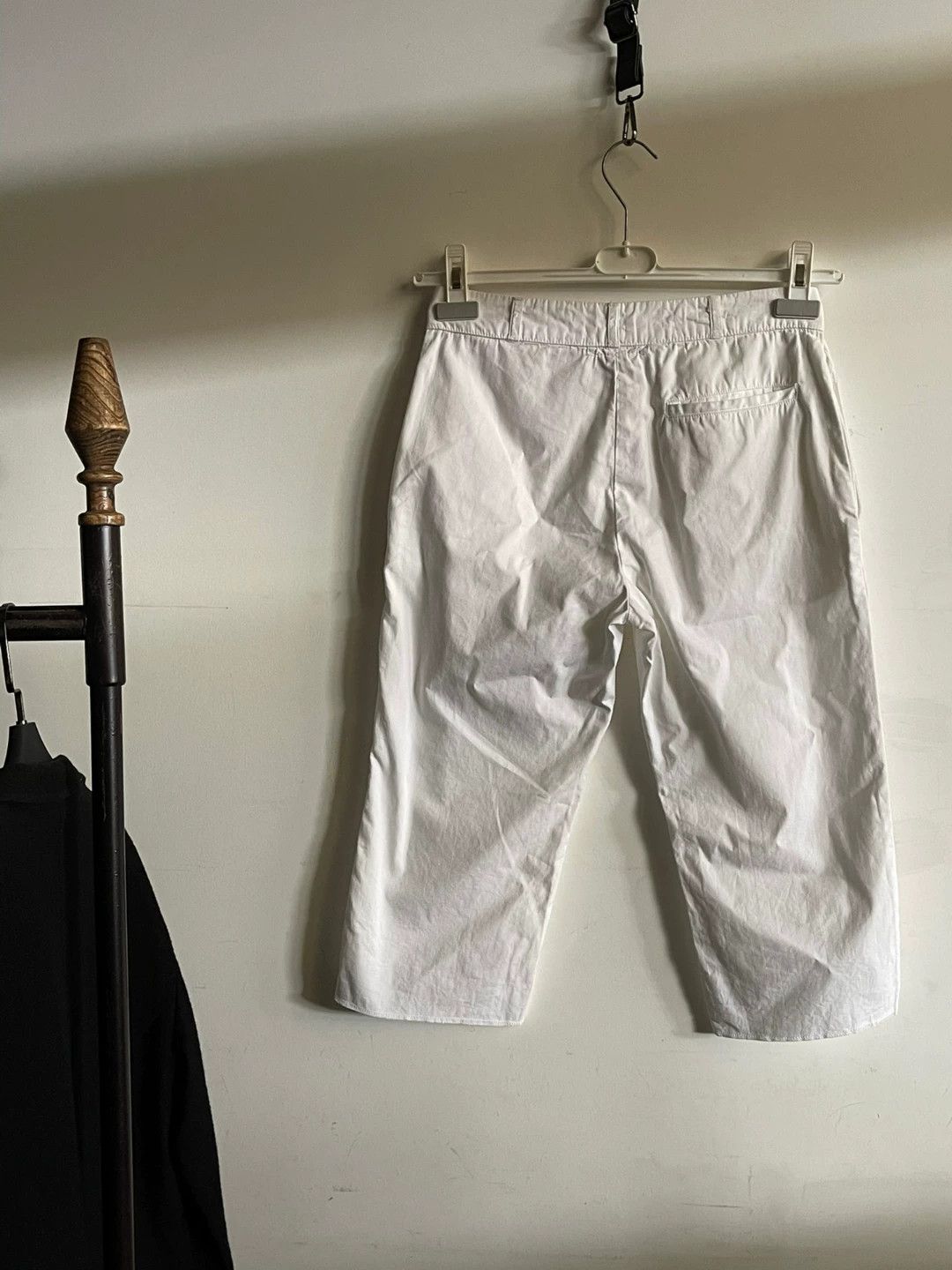 MM6 Martin Margiela White Cotton Trousers Size US 30 / EU 46 - 7 Thumbnail