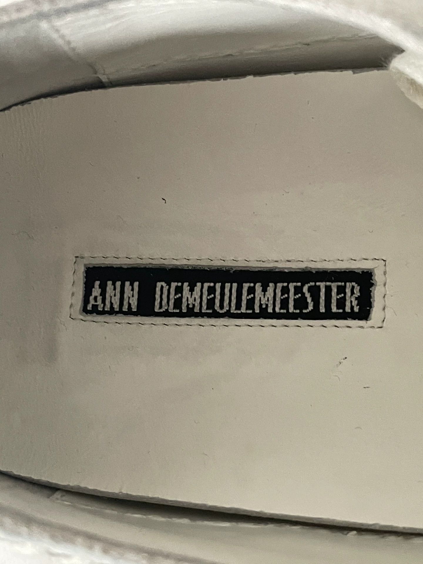 Ann Demeulemeester Ann Demeulemeester Suede Knit Leather Shoes Size US 10 / EU 43 - 4 Thumbnail