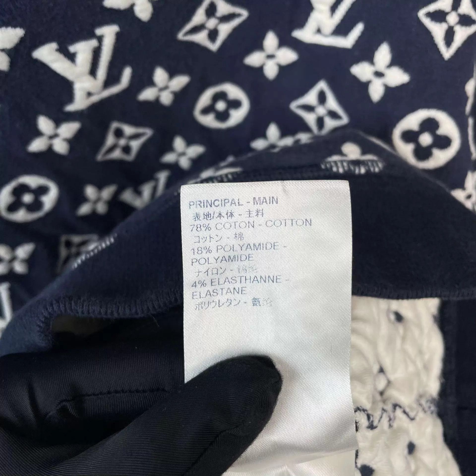 Louis Vuitton Blue Patterned Long Sleeve Sweatshirt (Size S) Size US S / EU 44-46 / 1 - 6 Thumbnail