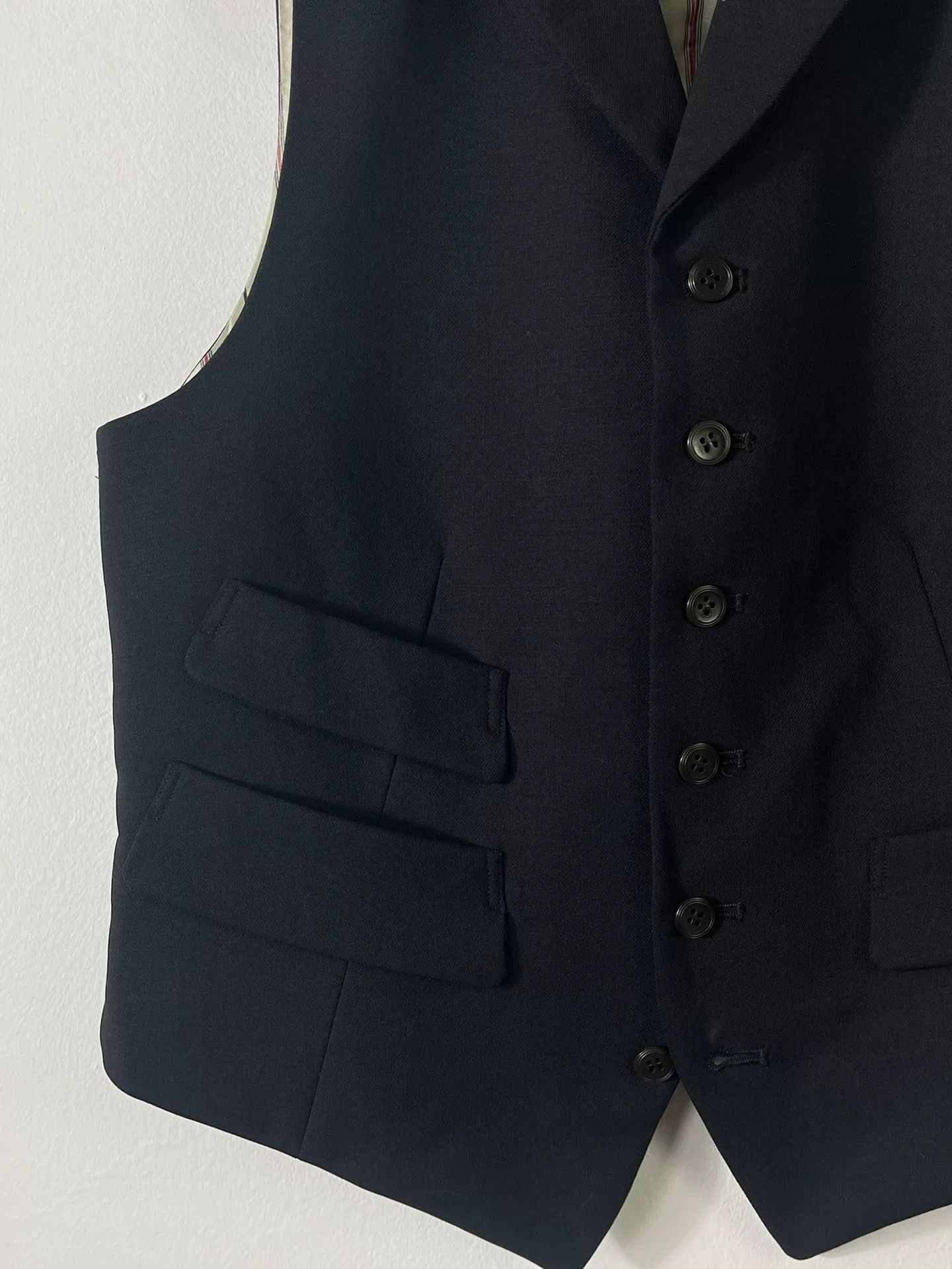 Jean Paul Gaultier Jean Paul Gaultier Formal Collared Vest Size US M / EU 48-50 / 2 - 4 Thumbnail