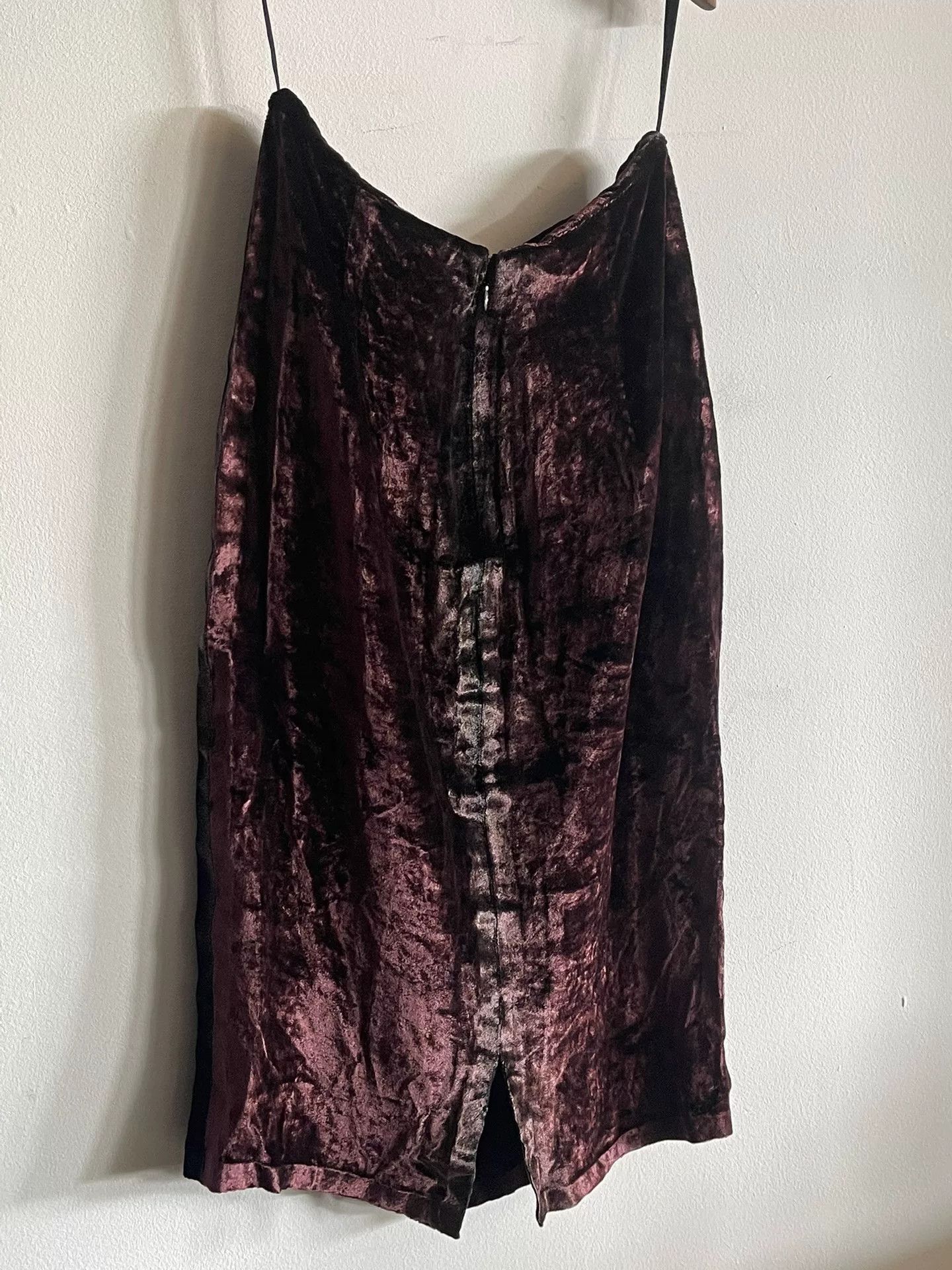 Maison Margiela Maison Martin Margiela Velvet Skirt Size 40" / US 18 - 5 Thumbnail