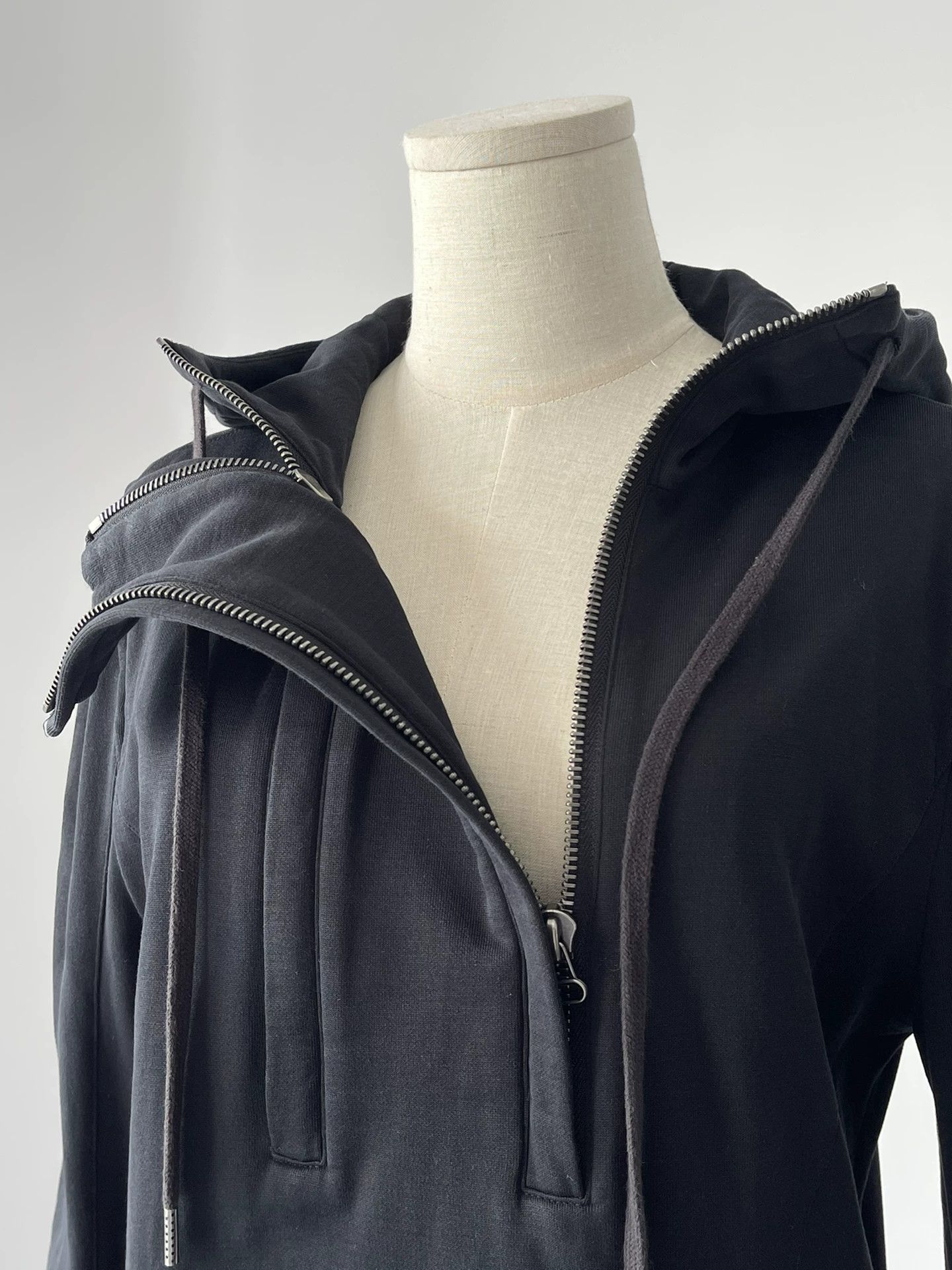 Helmut Lang Helmut Lang Double Zip Hoodie Jacket Size US S / EU 44-46 / 1 - 3 Thumbnail