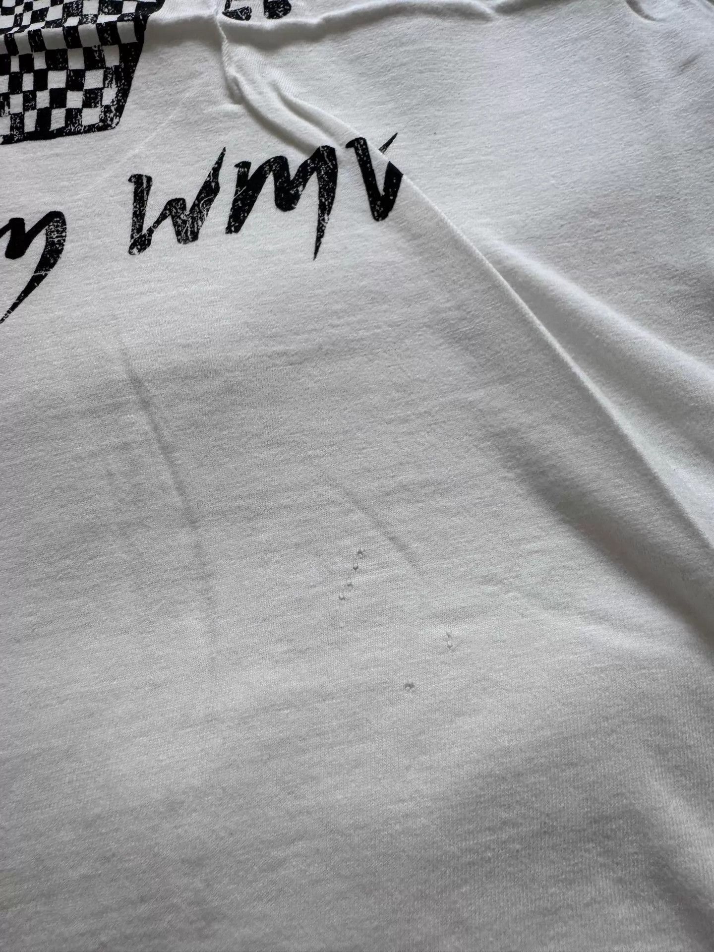 Visvim White Graphic Short-Sleeve T-Shirt Size US L / EU 52-54 / 3 - 2 Thumbnail