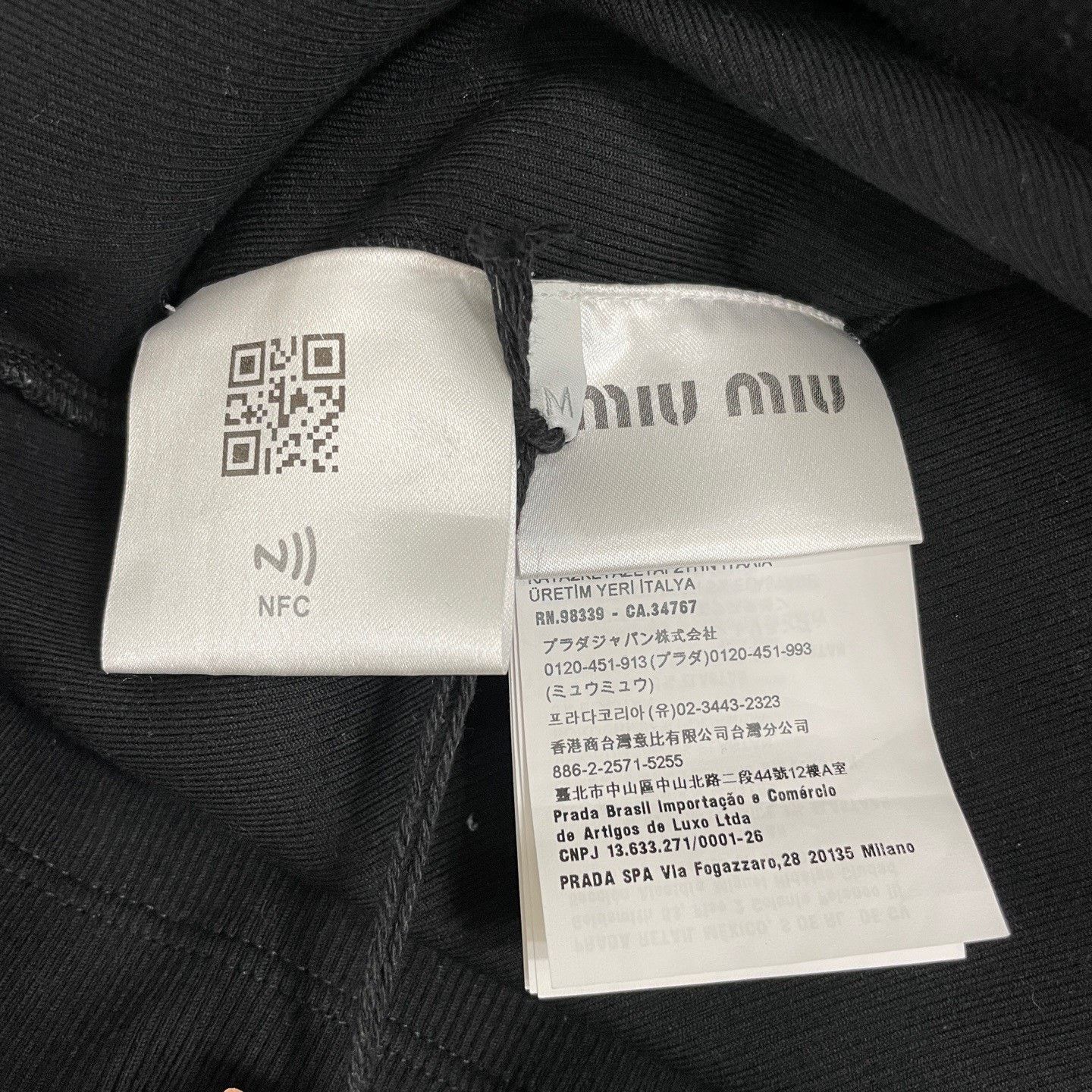 Miu Miu MIU MIU Solid Logo Letter Patch Short-Sleeve Dress Size M / US 6-8 / IT 42-44 - 5 Thumbnail