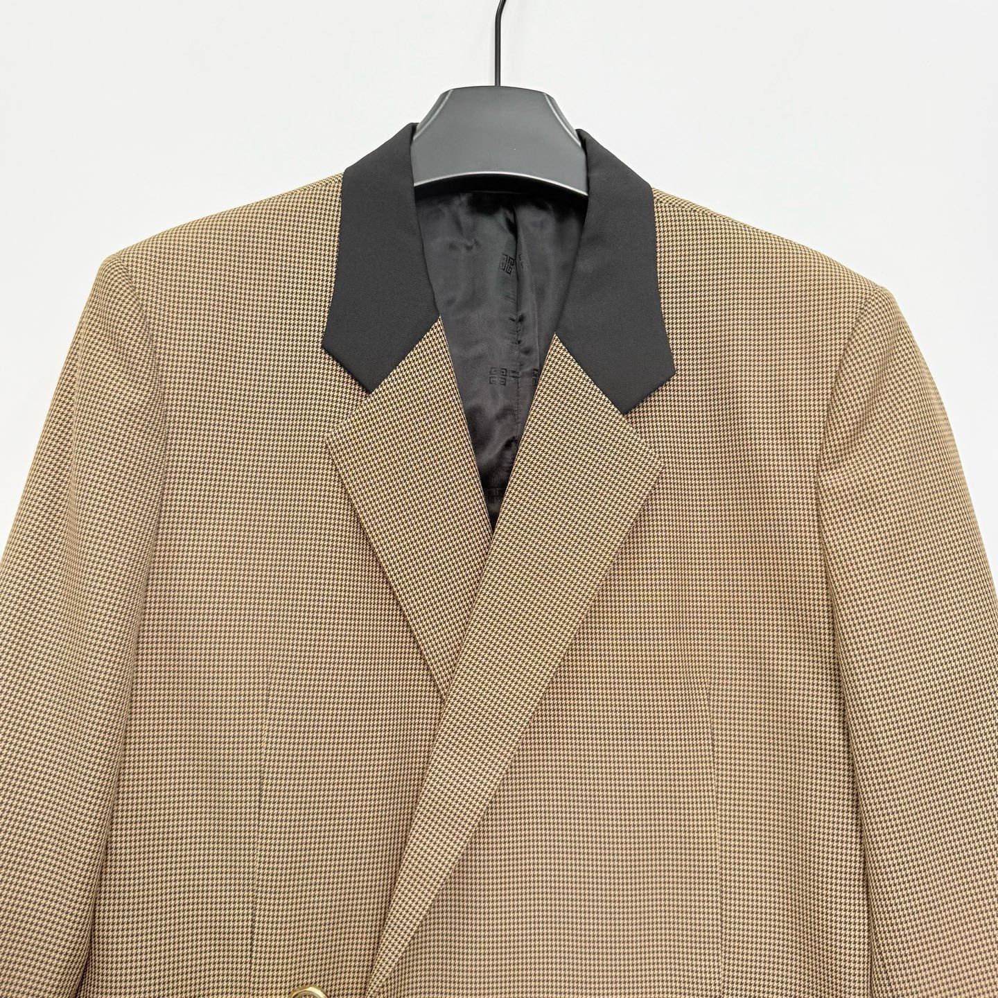 Givenchy Givenchy U-lock Plaid Slim Blazer Size US M / EU 48-50 / 2 - 2 Thumbnail