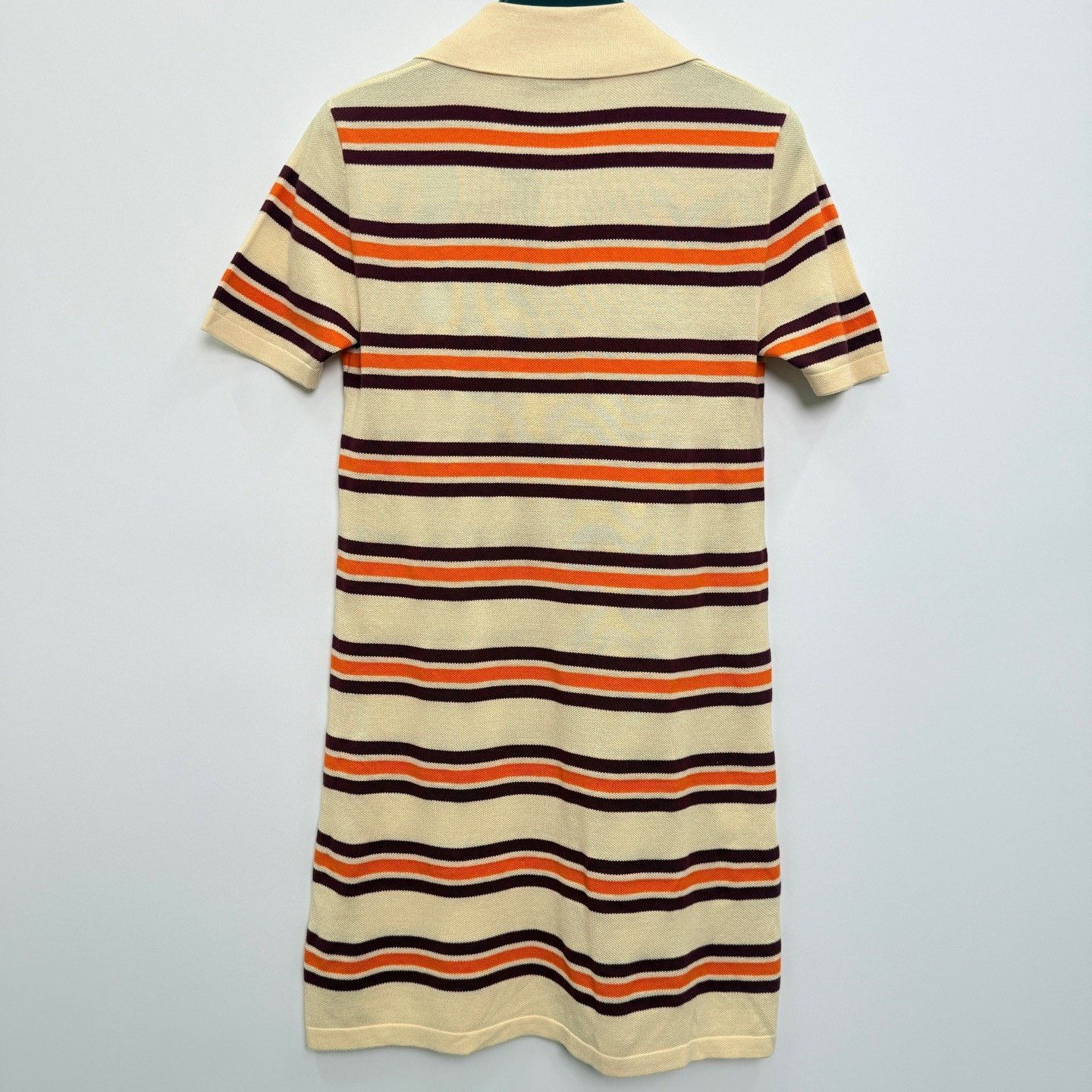 Miu Miu Miu Miu Striped Knit Polo Collar Dress Size S / US 4 / IT 40 - 3 Thumbnail