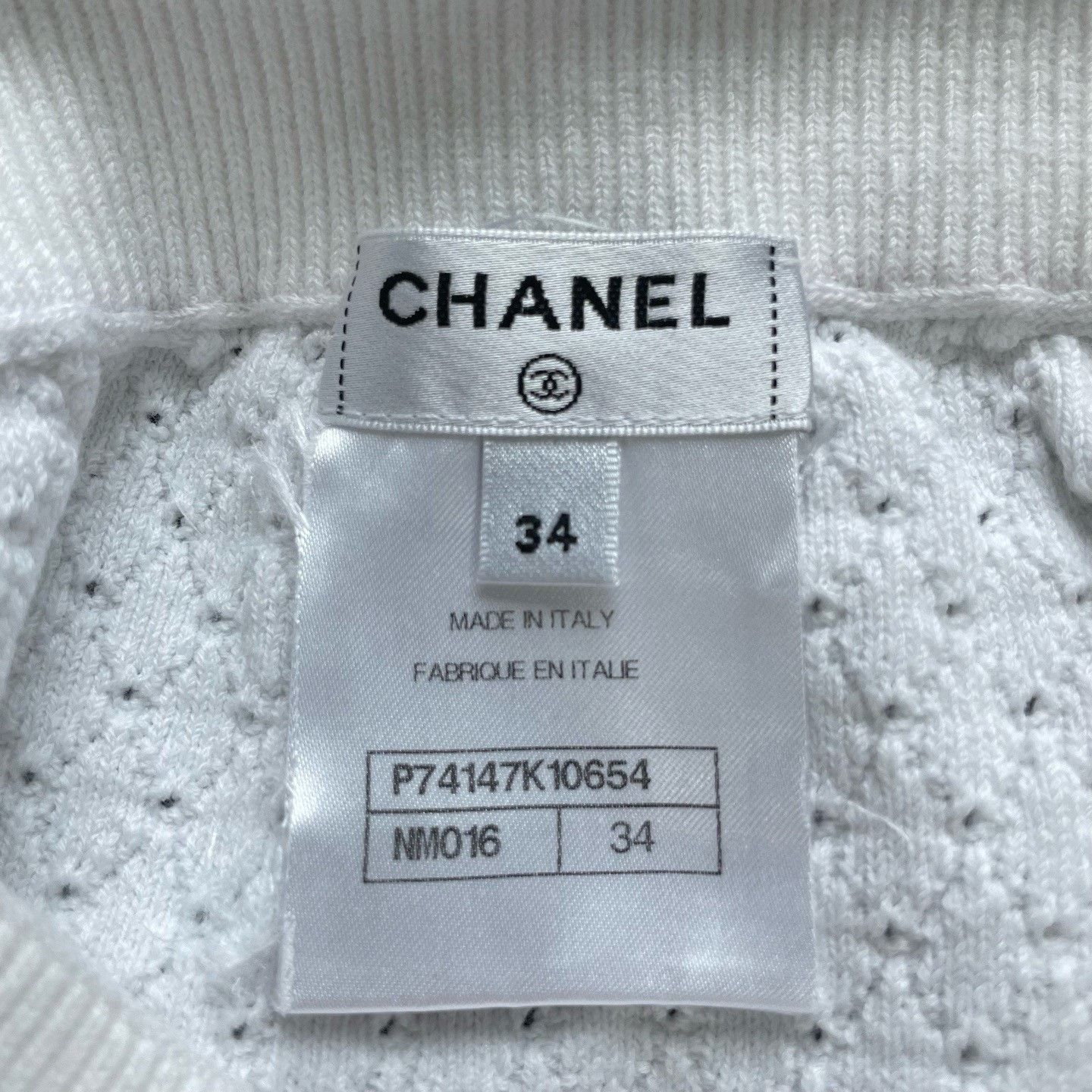 Chanel Chanel Red White Contrast Knit Shorts Size 34" / US 12 / IT 48 - 4 Thumbnail