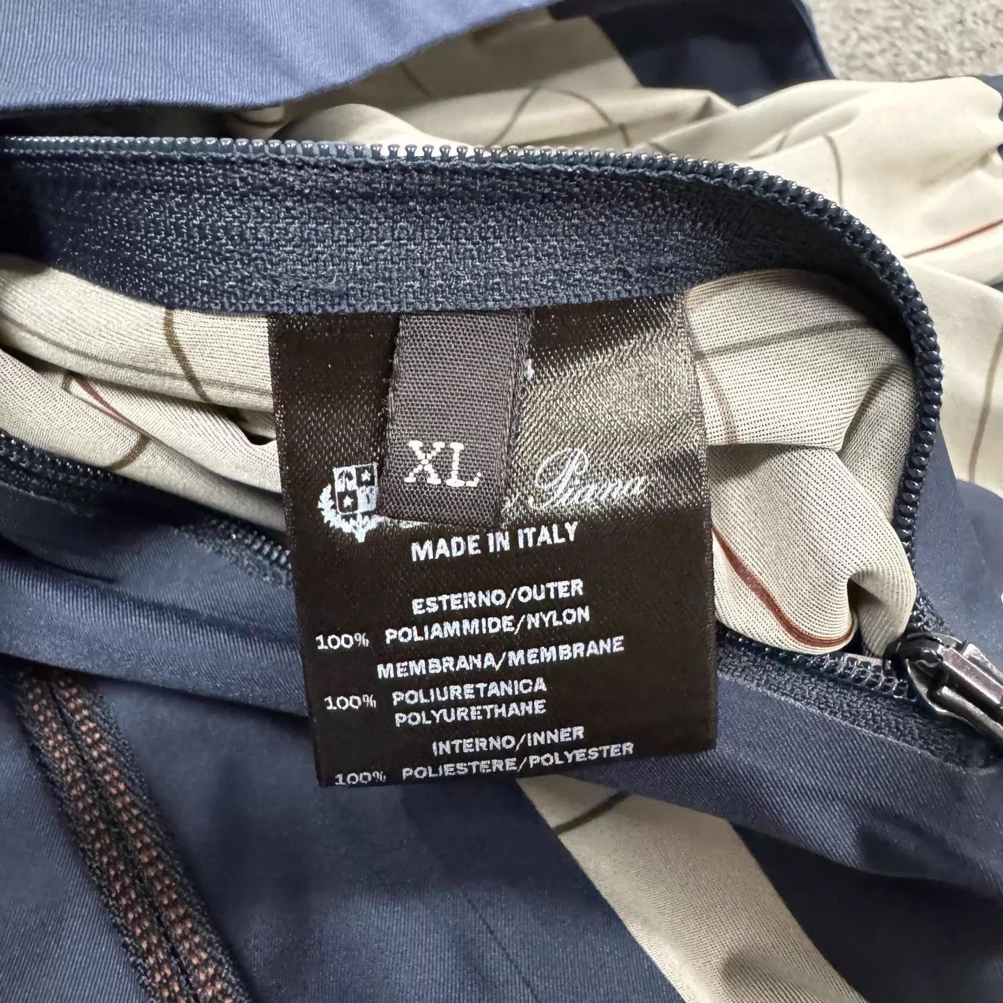 Loro Piana Blue Zip-Front Light Jacket XL Size US XL / EU 56 / 4 - 7 Thumbnail