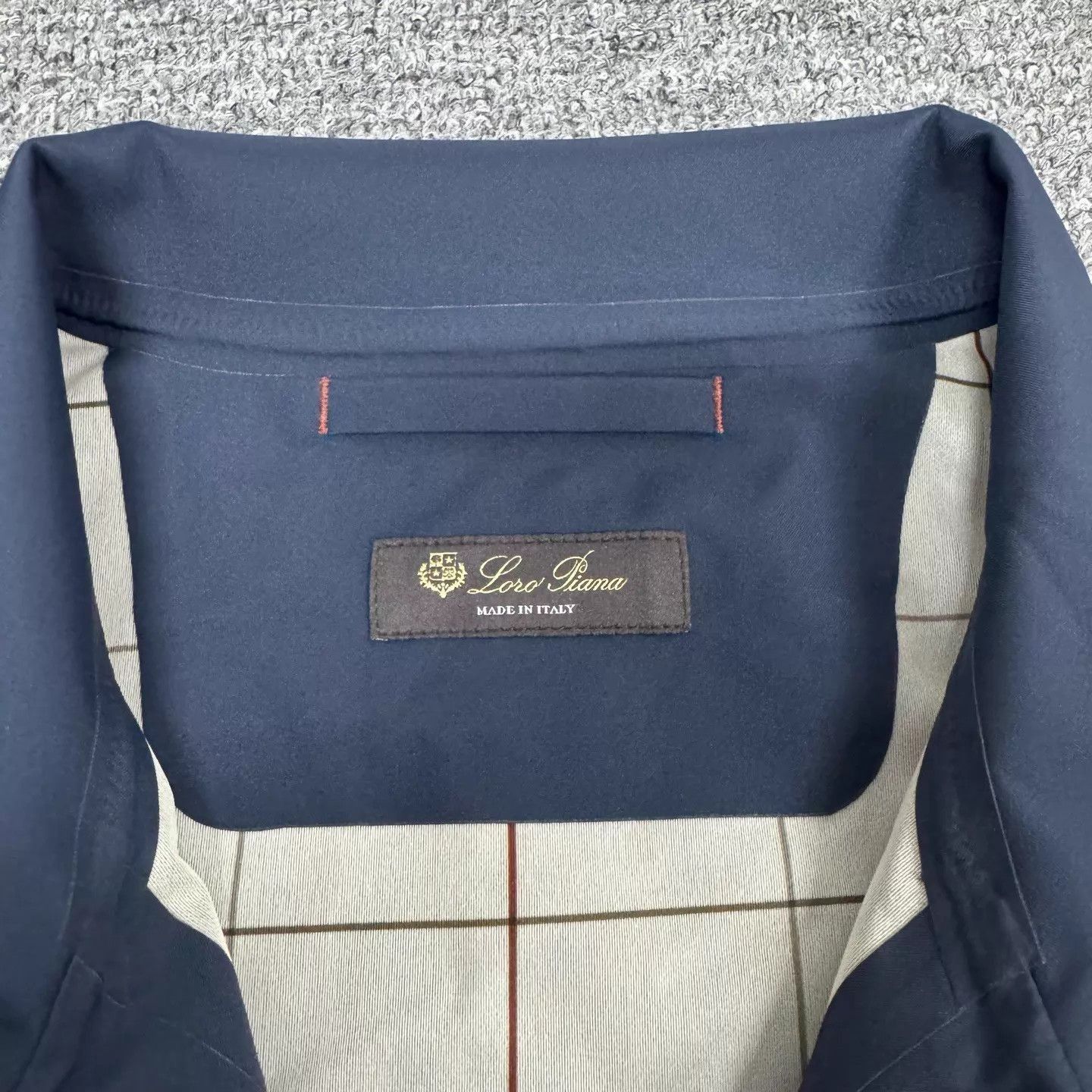 Loro Piana Blue Zip-Front Light Jacket XL Size US XL / EU 56 / 4 - 5 Thumbnail