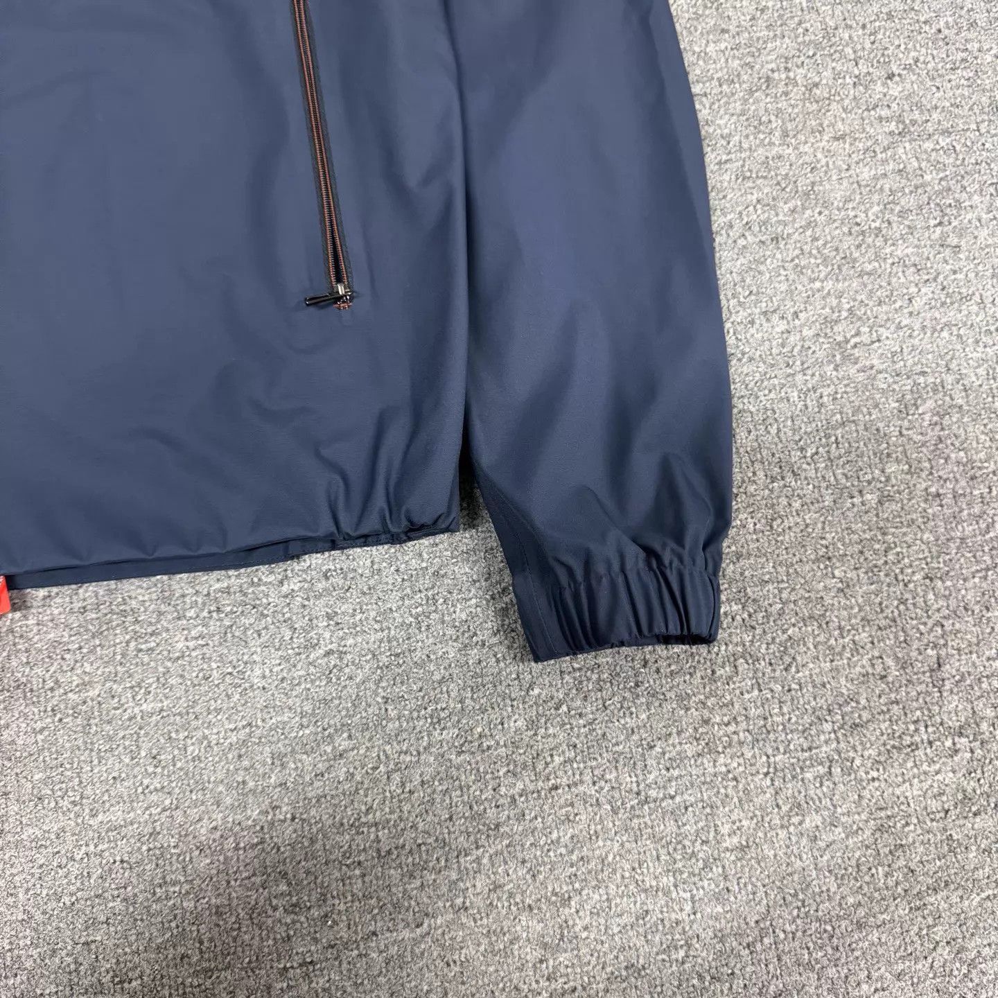 Loro Piana Blue Zip-Front Light Jacket XL Size US XL / EU 56 / 4 - 4 Thumbnail