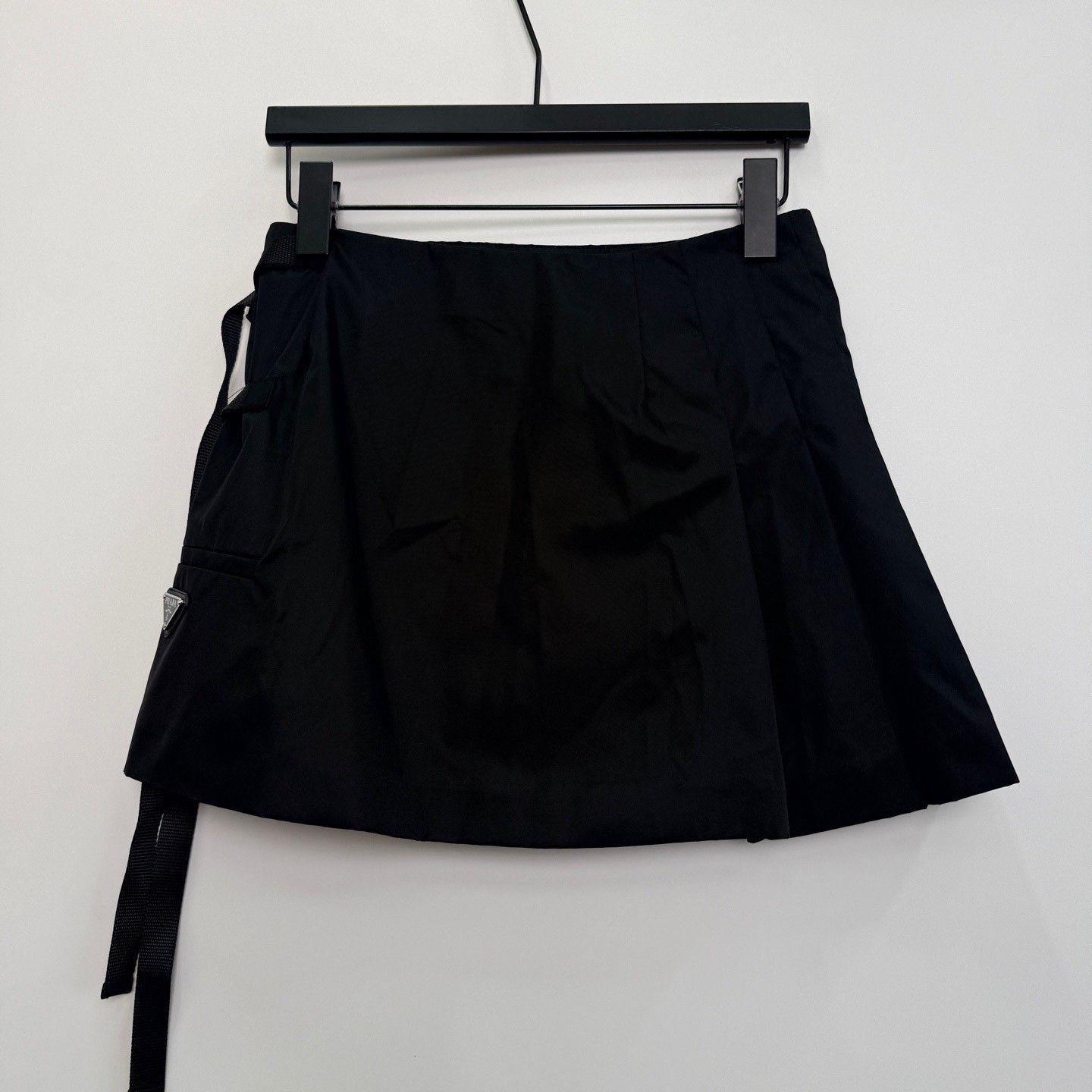 Prada PRADA Lightweight Recycled Nylon Wrap Skirt Size 38" / US 16 / IT 52 - 3 Thumbnail