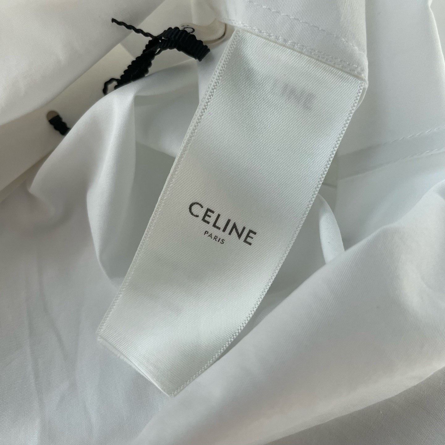 Hedi Slimane Celine 21FW Runway Ruffled Collar White Shirt Size S / US 4 / IT 40 - 5 Thumbnail