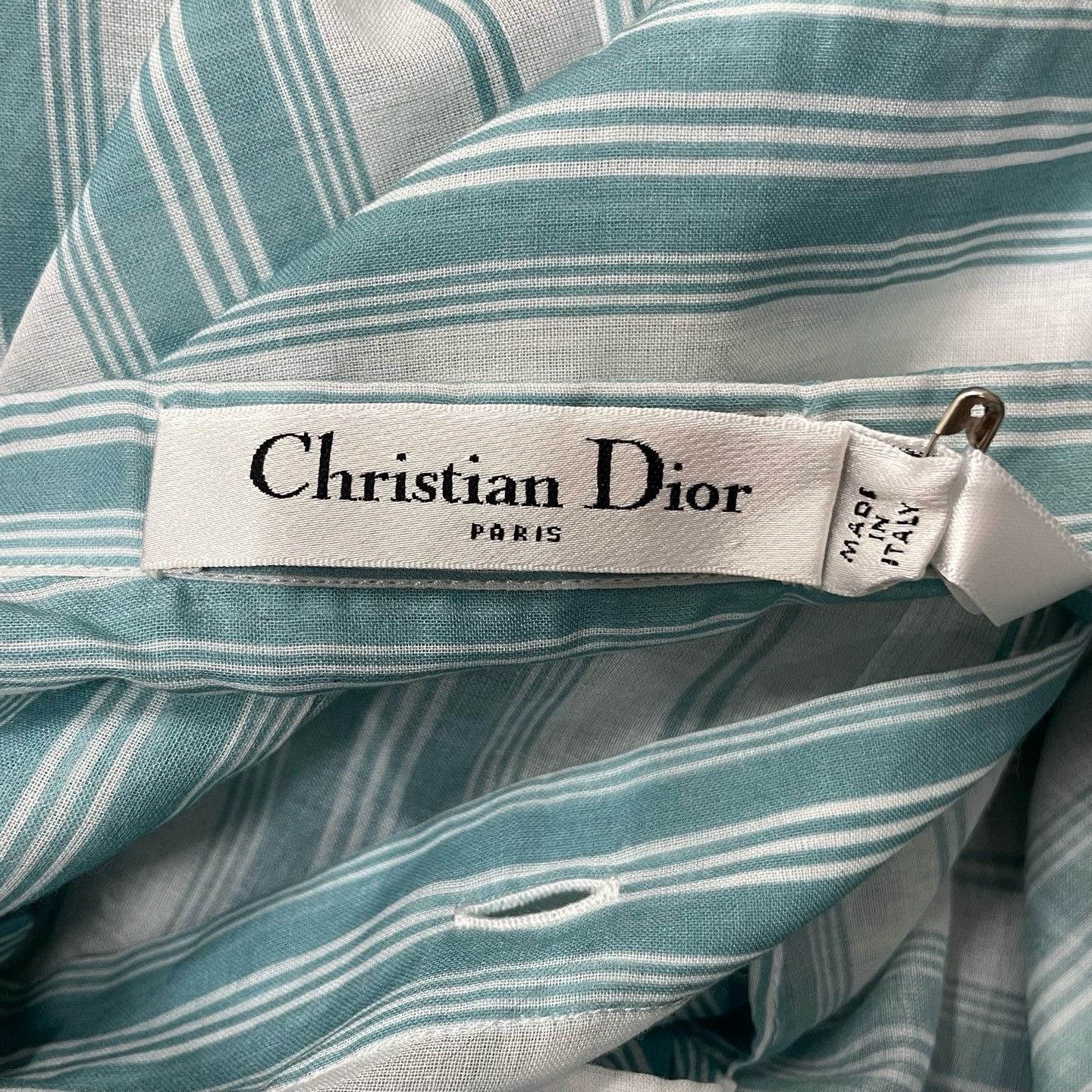 Dior Dior Pattern Long-Sleeve Button Shirt Size XXS / US 00 / IT 34 - 4 Thumbnail