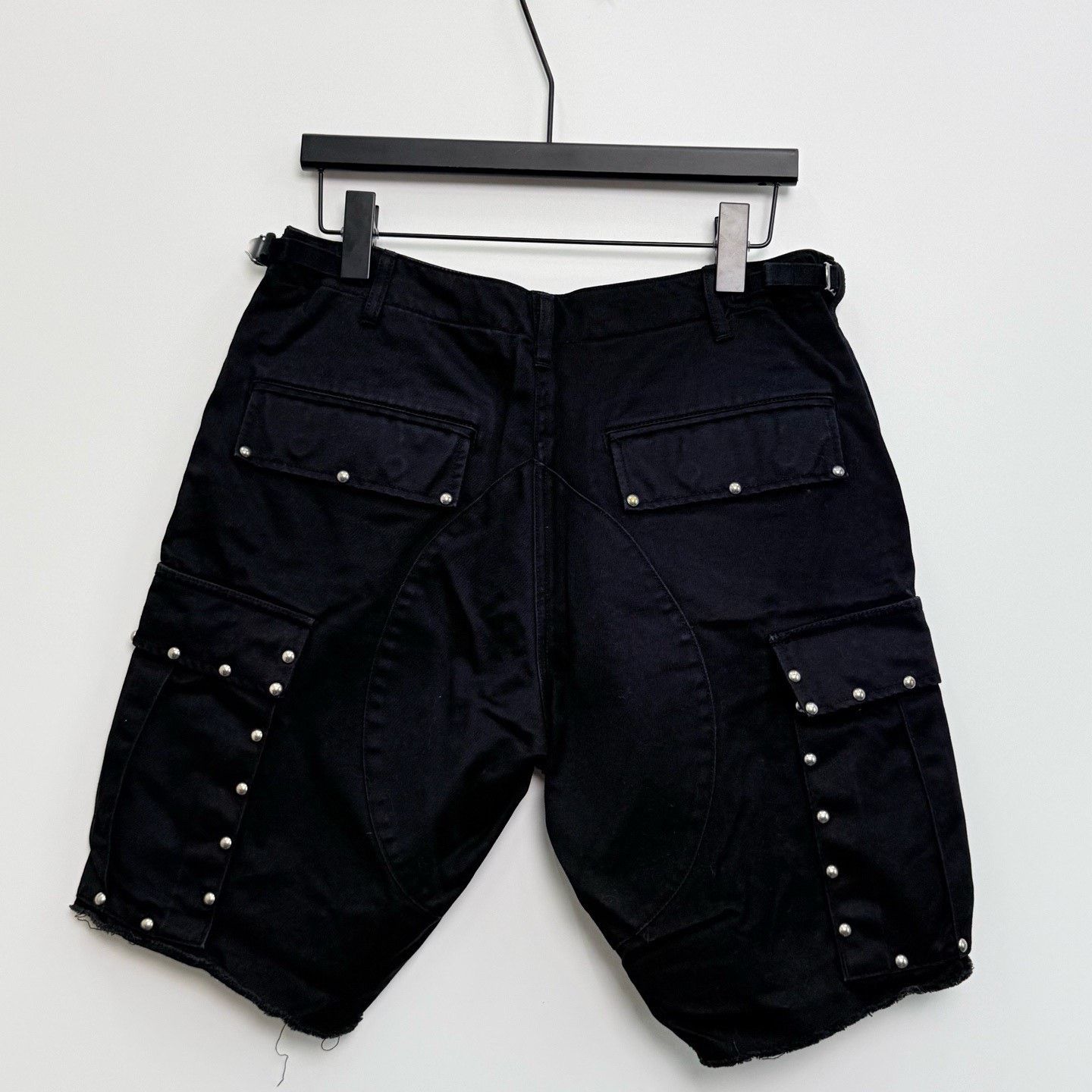 Saint Laurent Paris Saint Laurent 16SS Rivet Cargo Shorts Size US 30 / EU 46 - 3 Thumbnail