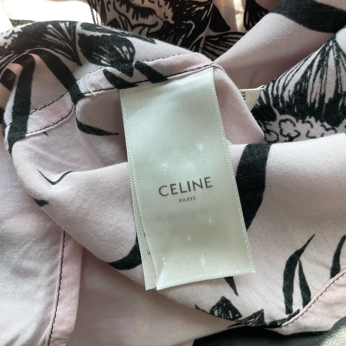 Celine Celine Pink King Protea Print Hawaiian Shirt Size US M / EU 48-50 / 2 - 5 Thumbnail