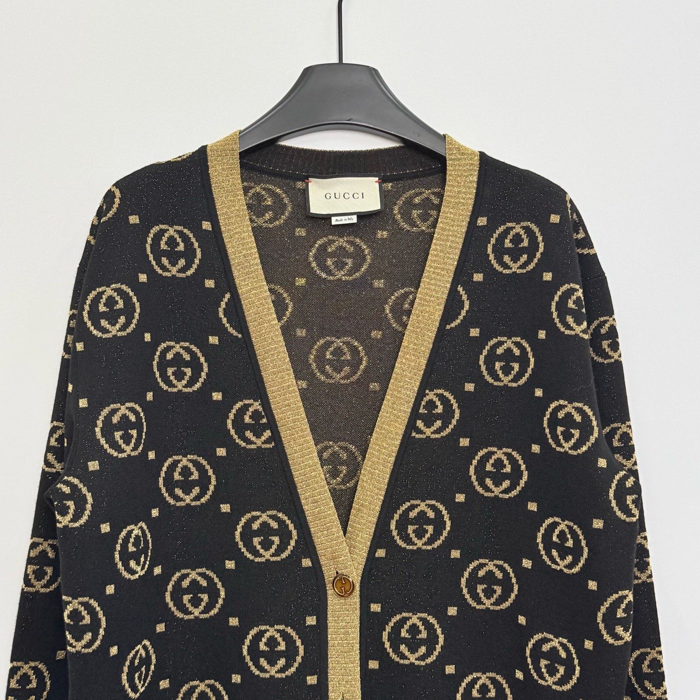 Gucci Gucci G Pattern V-neck Long-sleeve Knit Size US XS / EU 42 / 0 - 2 Thumbnail