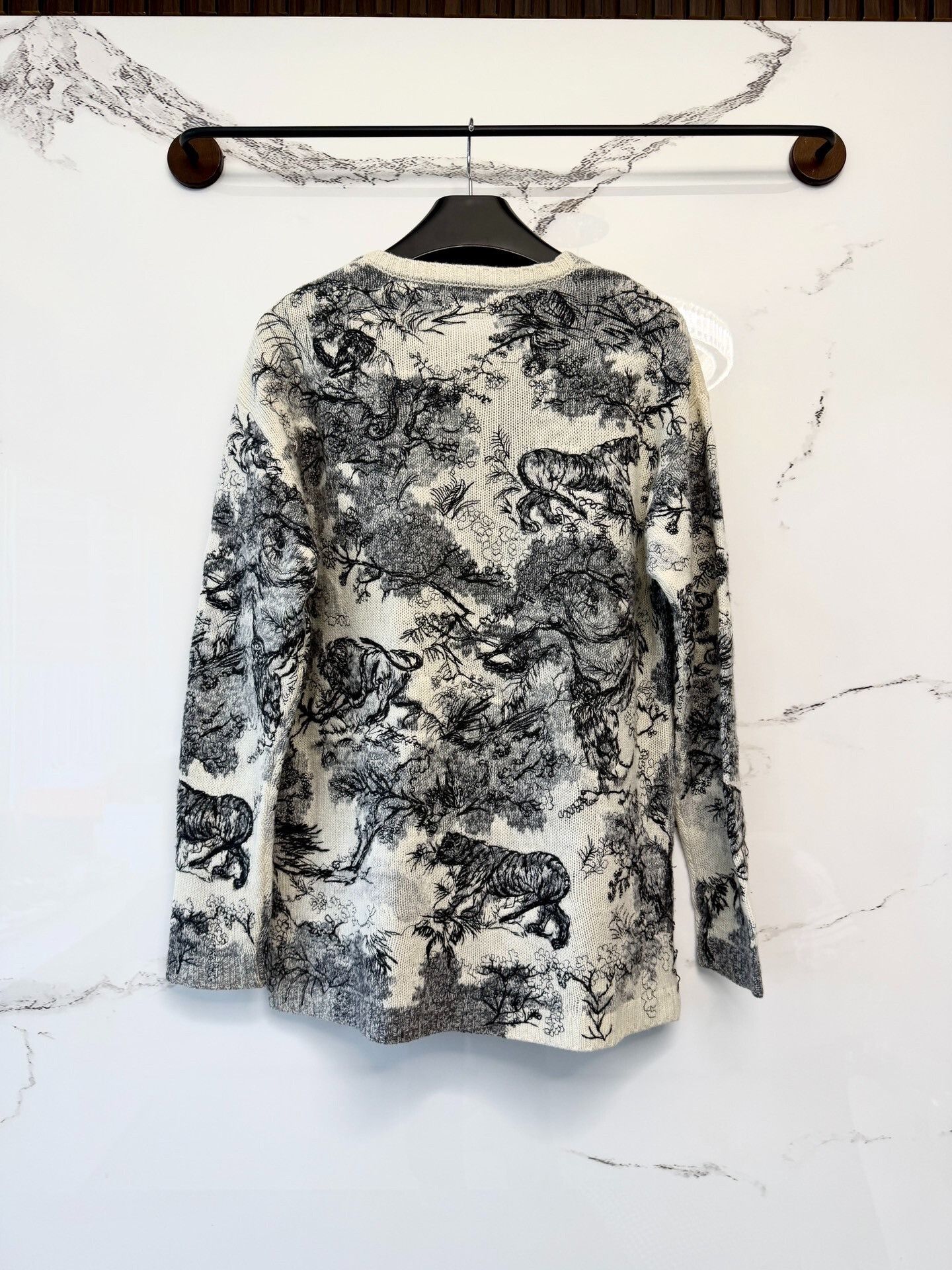 Dior Dior Zoo Collection Cashmere Sweater Size XXS / US 00 / IT 34 - 4 Thumbnail
