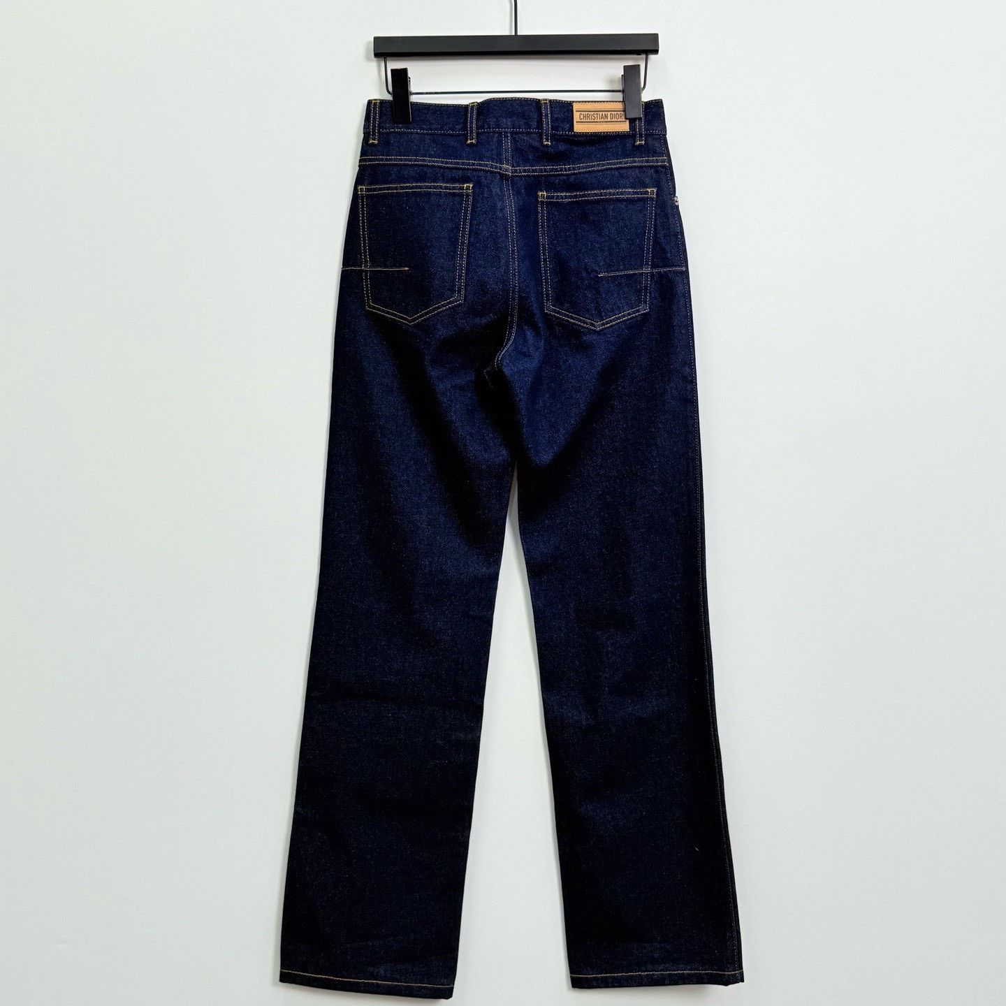 Dior Dior Dark Blue Straight-Leg Jeans Size 36" / US 14 / IT 50 - 3 Thumbnail