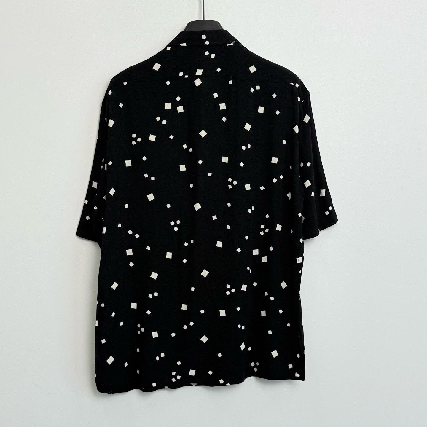Saint Laurent Paris Saint Laurent Splatter Silk Short-Sleeve Shirt Size US M / EU 48-50 / 2 - 3 Thumbnail