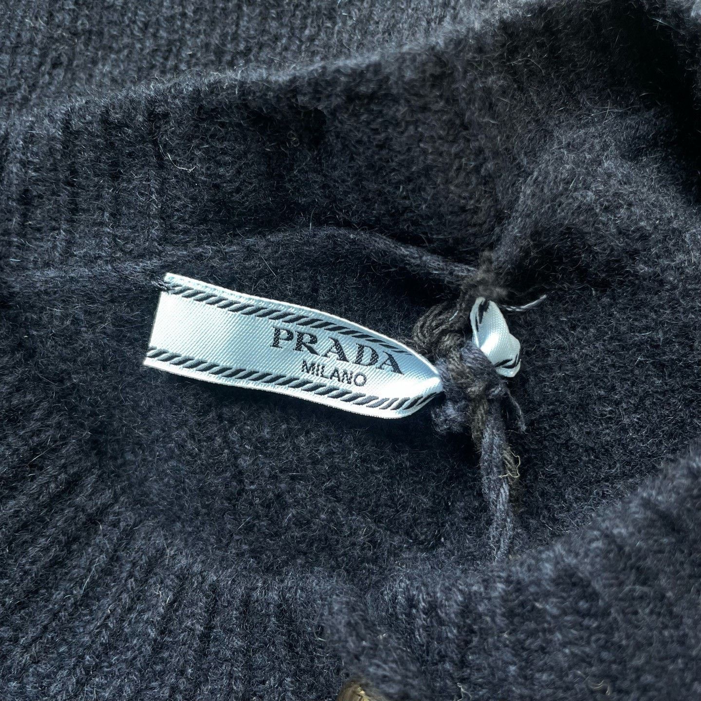 Prada Prada SS24 Triangle Logo Contrast Stitch Knit Top Size S / US 4 / IT 40 - 3 Thumbnail