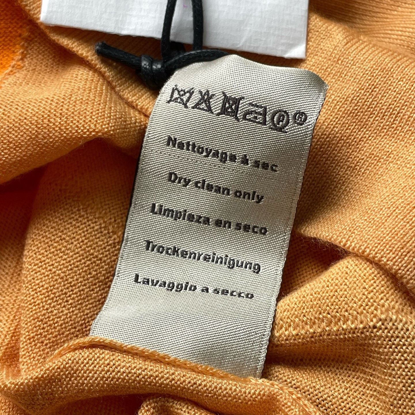 Hermes Hermes Warm Orange Wave Turtleneck Knit Size S / US 4 / IT 40 - 5 Thumbnail