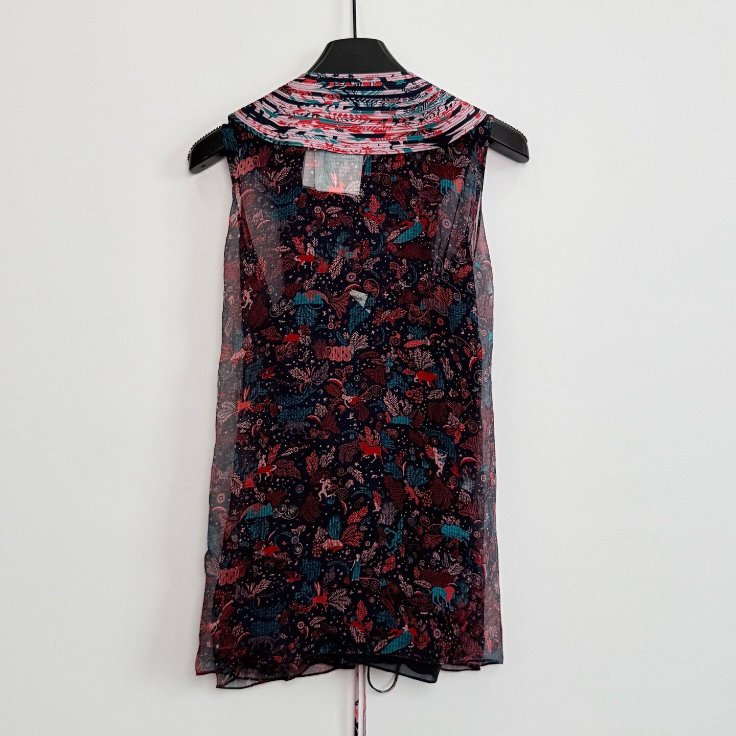 Hermes Hermes Floral Print Sleeveless Dress Size XXS / US 00 / IT 34 - 3 Thumbnail