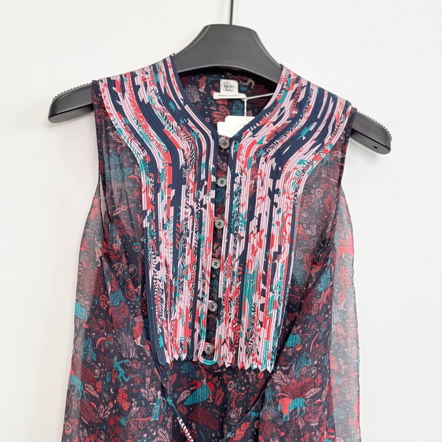 Hermes Hermes Floral Print Sleeveless Dress Size XXS / US 00 / IT 34 - 2 Thumbnail