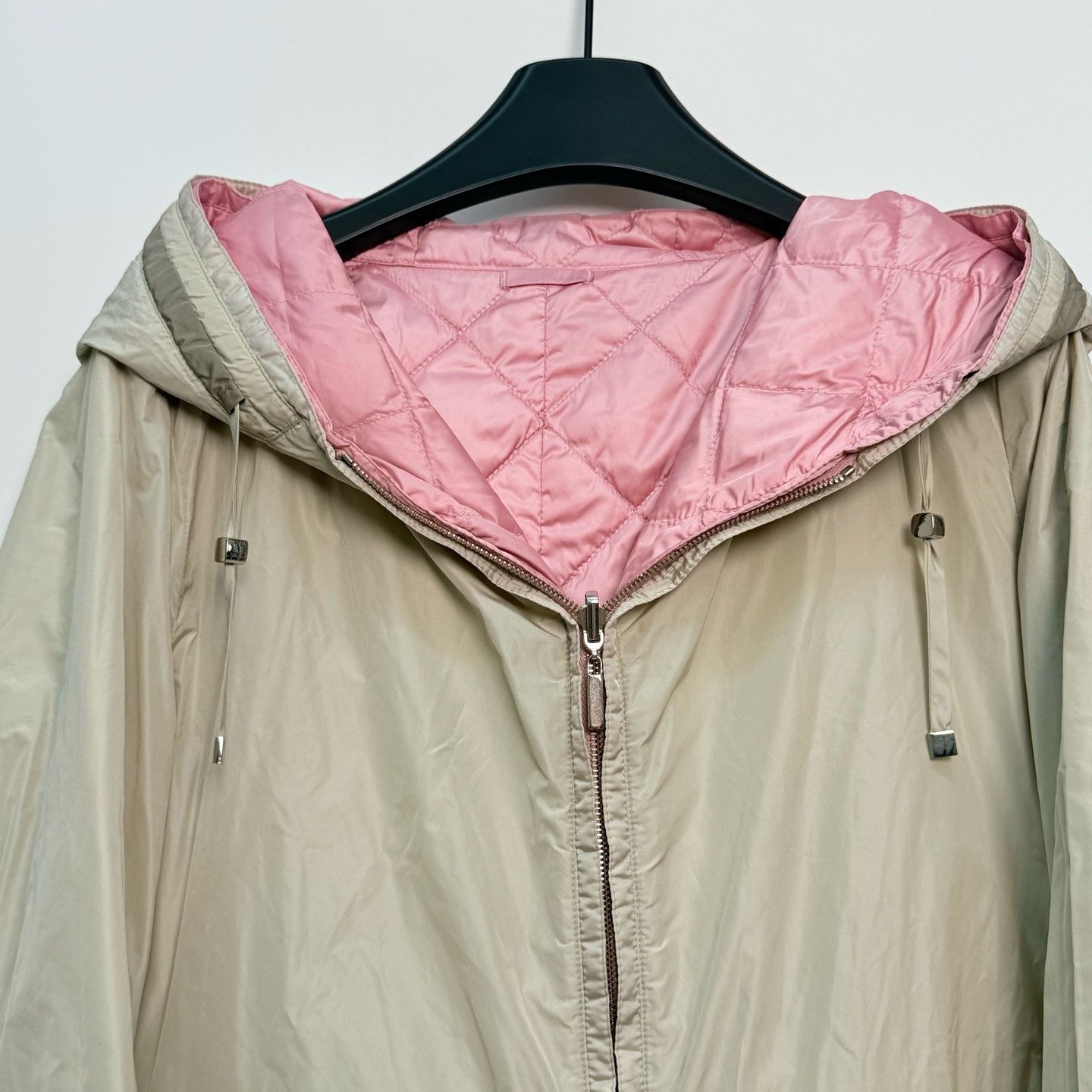 Max Mara Max Mara Double-Sided Hooded Windproof Coat Size S / US 4 / IT 40 - 2 Thumbnail