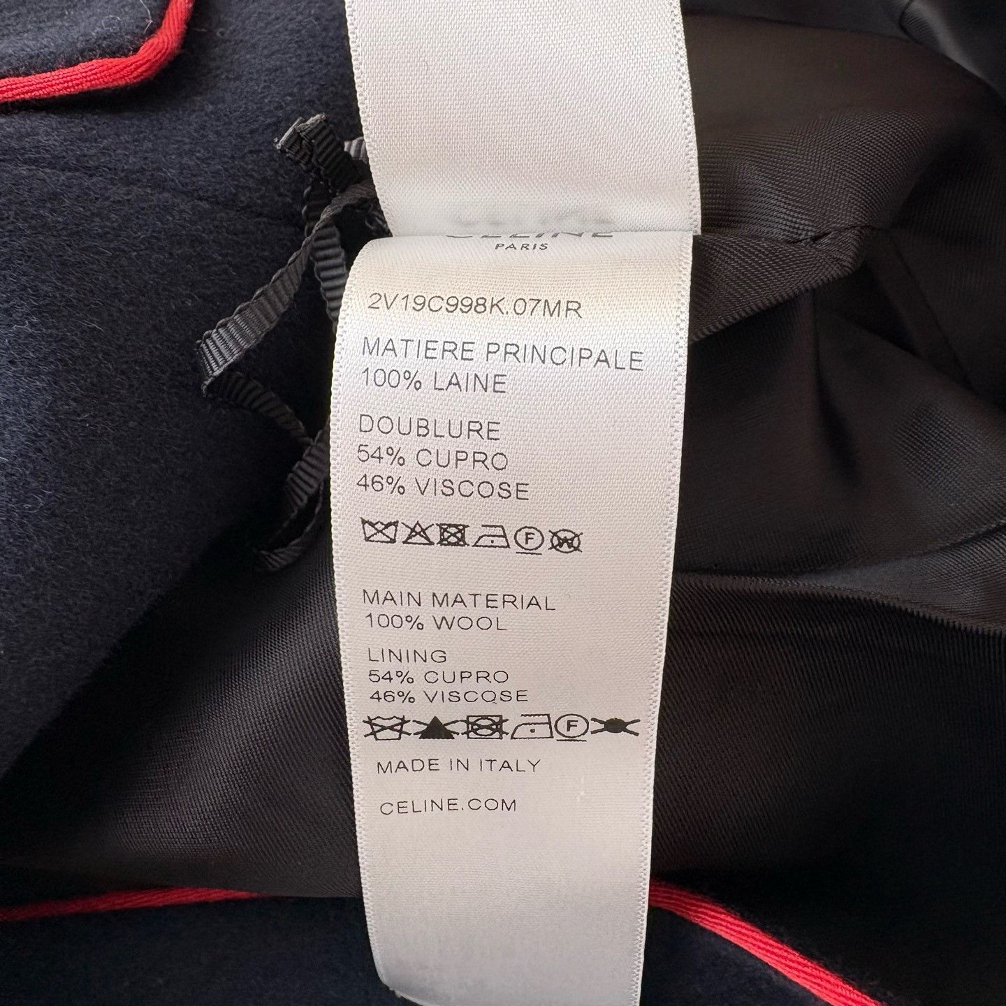 Celine Celine Military-Style Short Coat Size XXS / US 00 / IT 34 - 6 Thumbnail