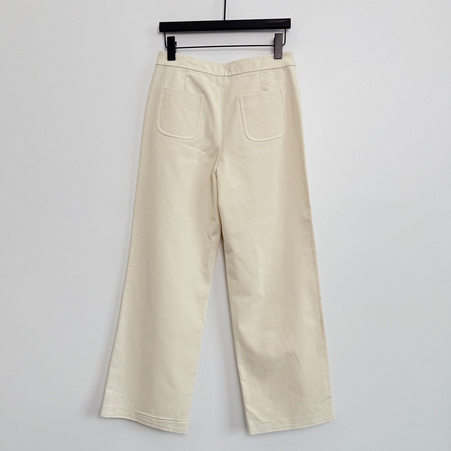 Celine CELINE Triomphe Gold Chain Twill Trousers Size 38" / US 16 / IT 52 - 3 Thumbnail