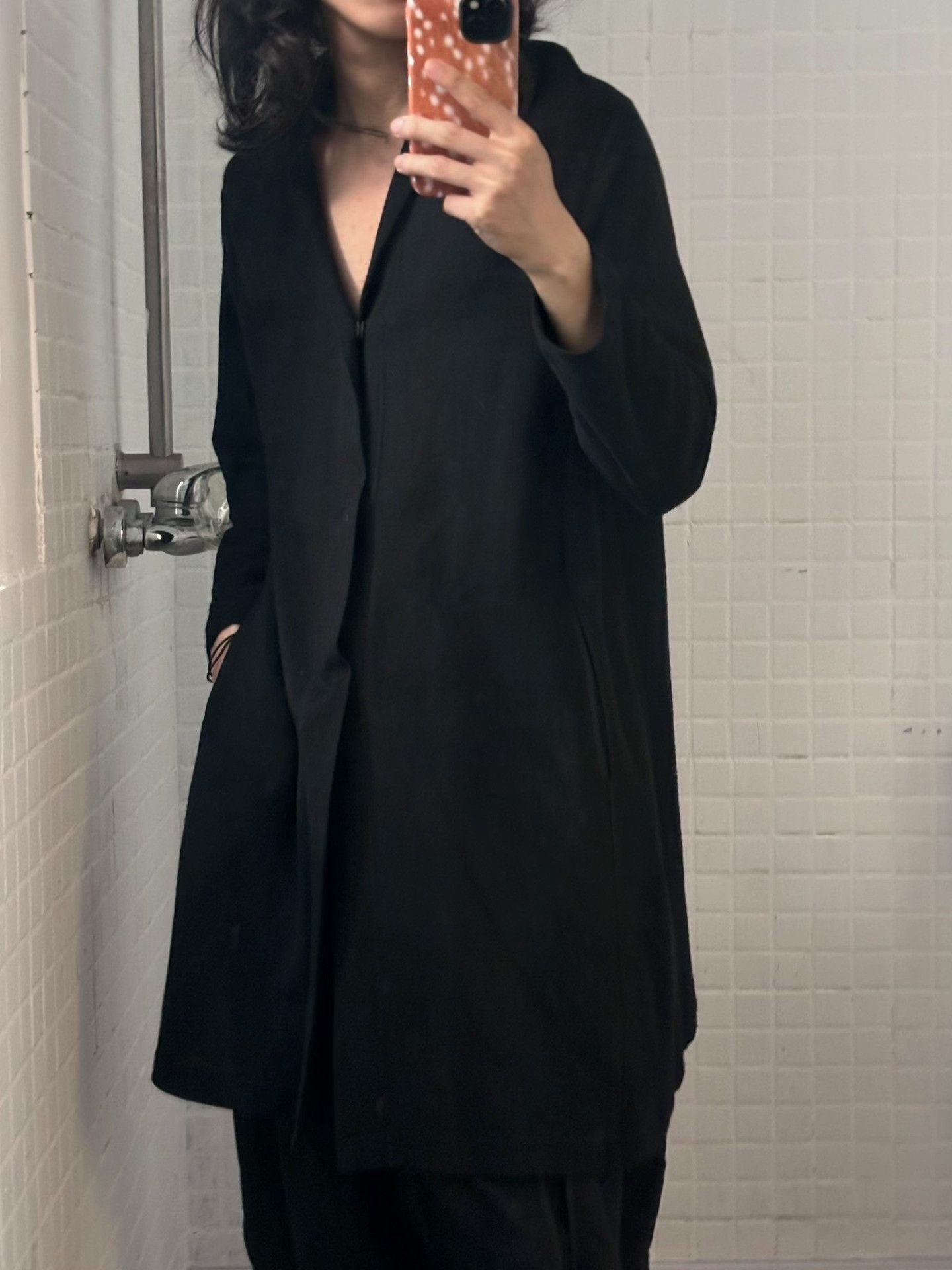 Issey Miyake Issey Miyake V-neck Knit Coat Size M / US 6-8 / IT 42-44 - 2 Thumbnail