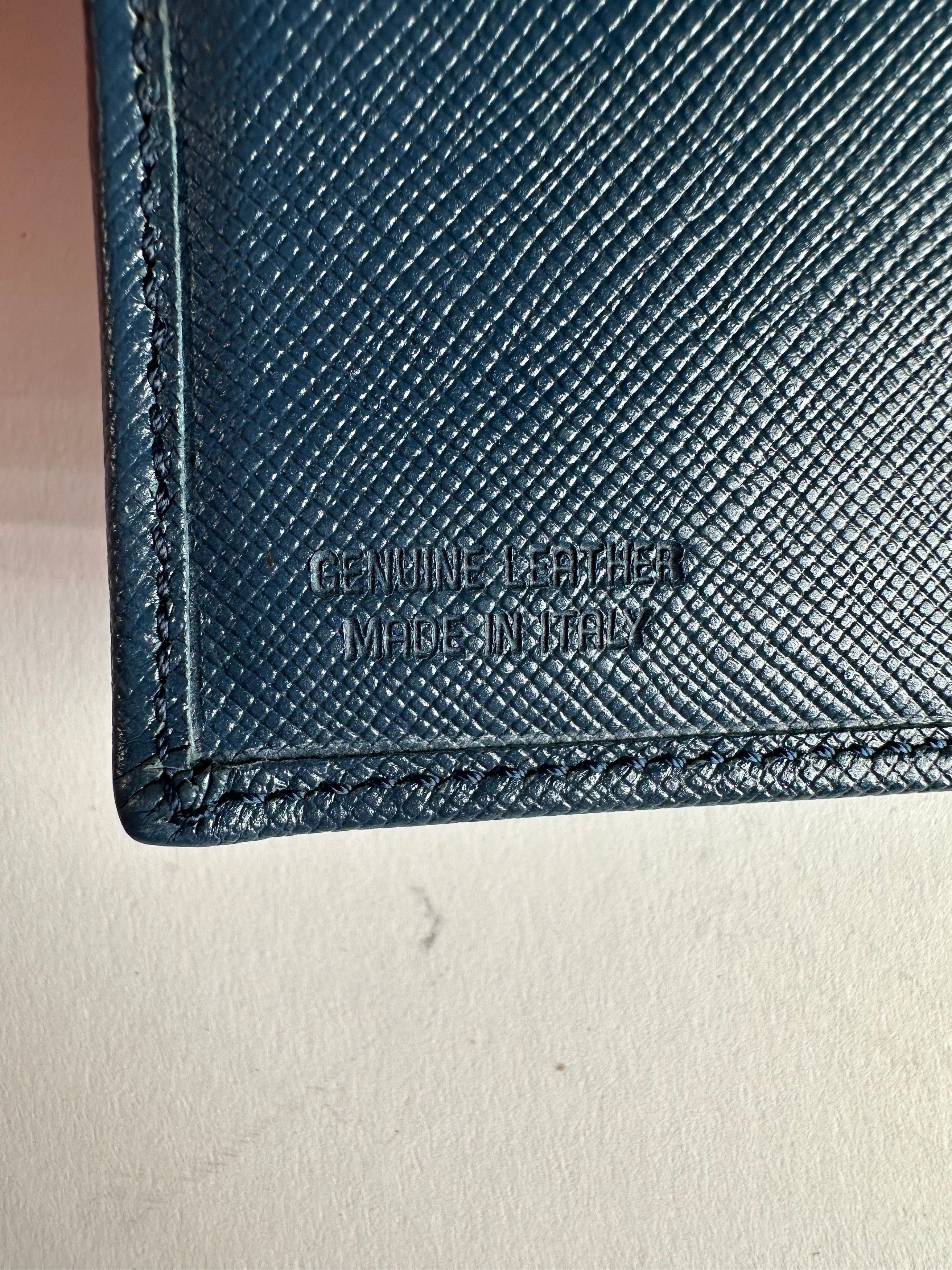 Vivienne Westwood Vintage Long Leather Wallet Blue Size ONE SIZE - 7 Thumbnail