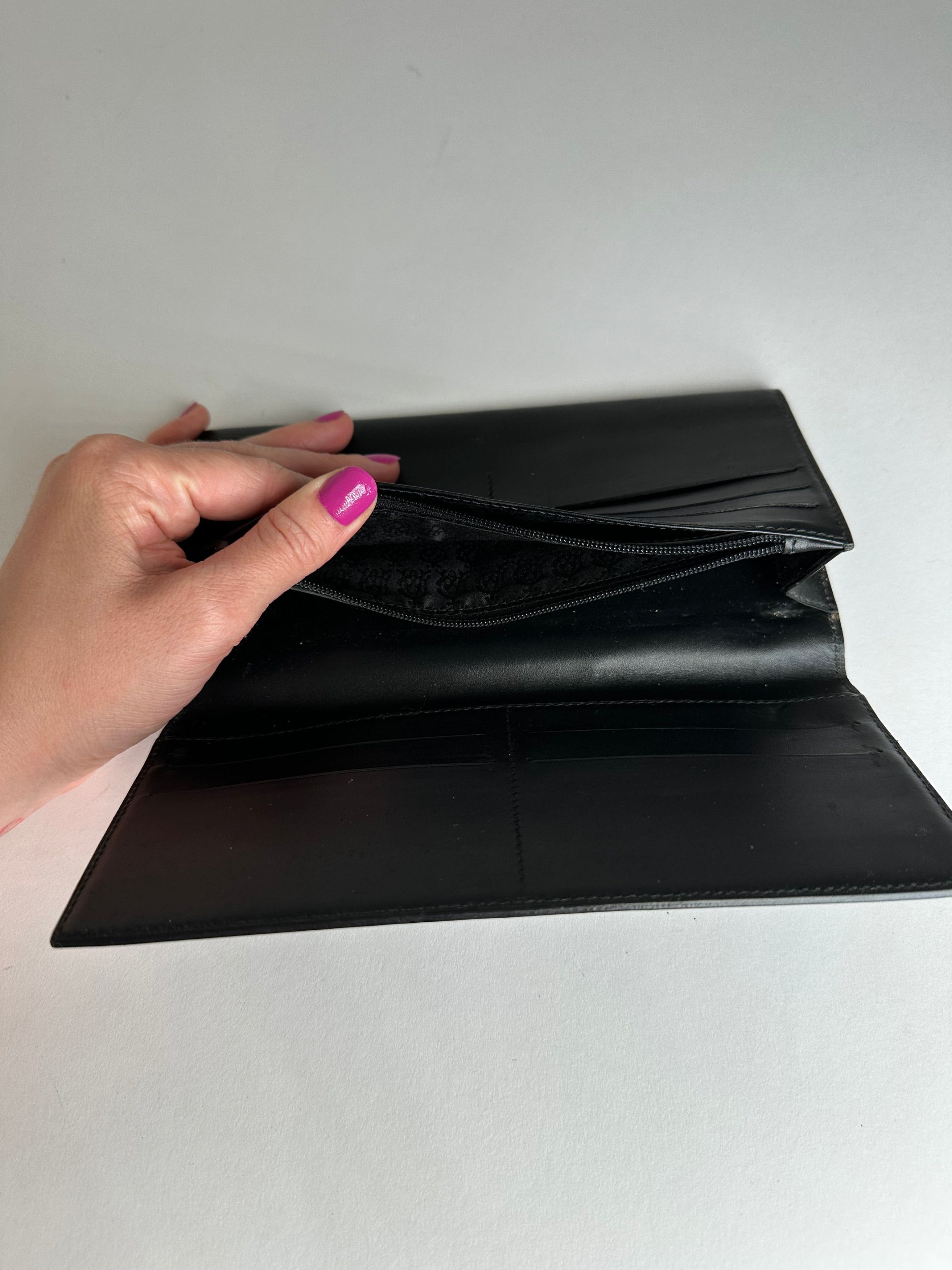 Other Vintage Alfred Dunhill Leather ID Holder Black Size ONE SIZE - 6 Thumbnail
