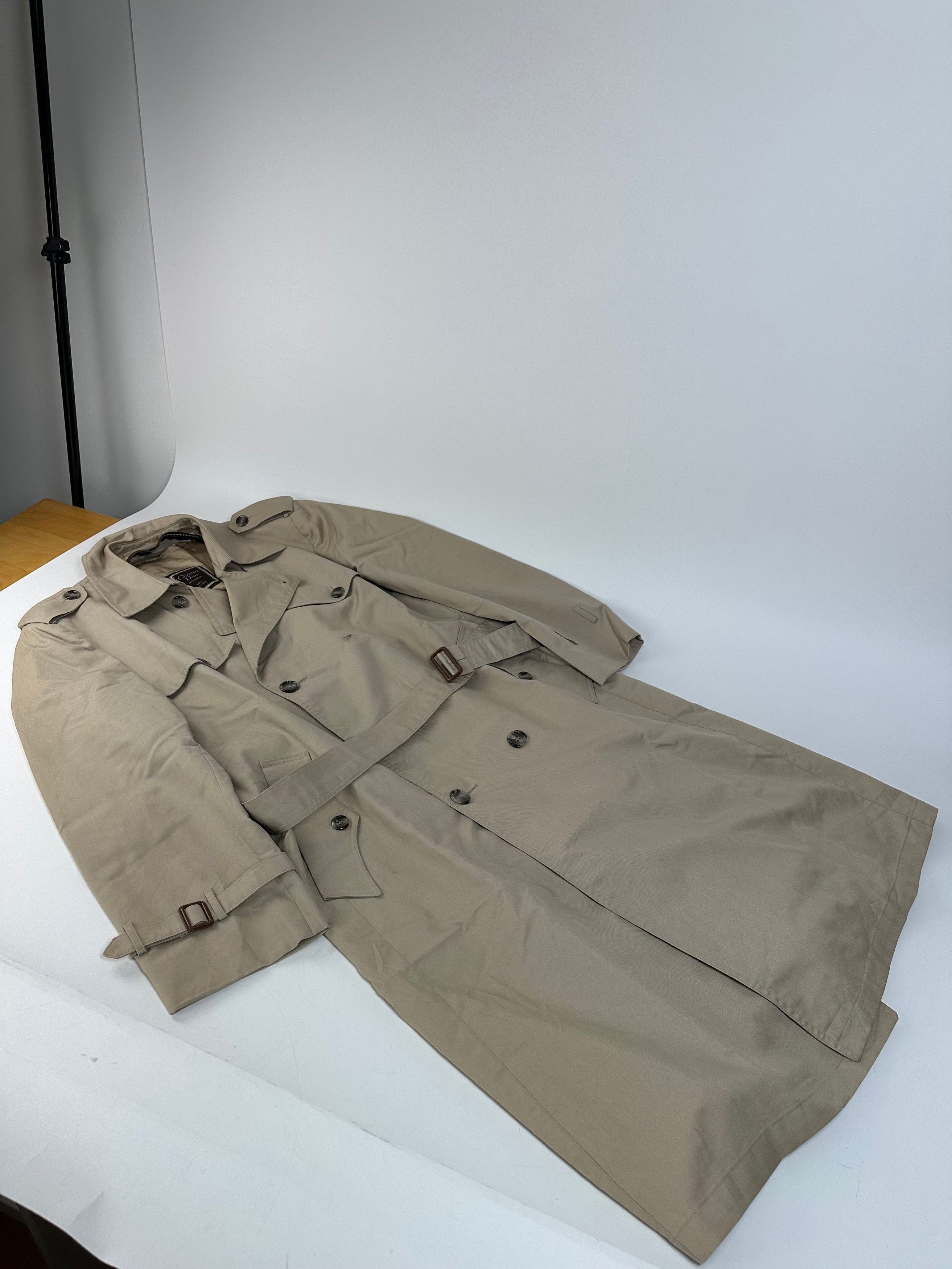 Dior Vintage Canvas Trenchcoat L Beige Size US L / EU 52-54 / 3 - 4 Thumbnail