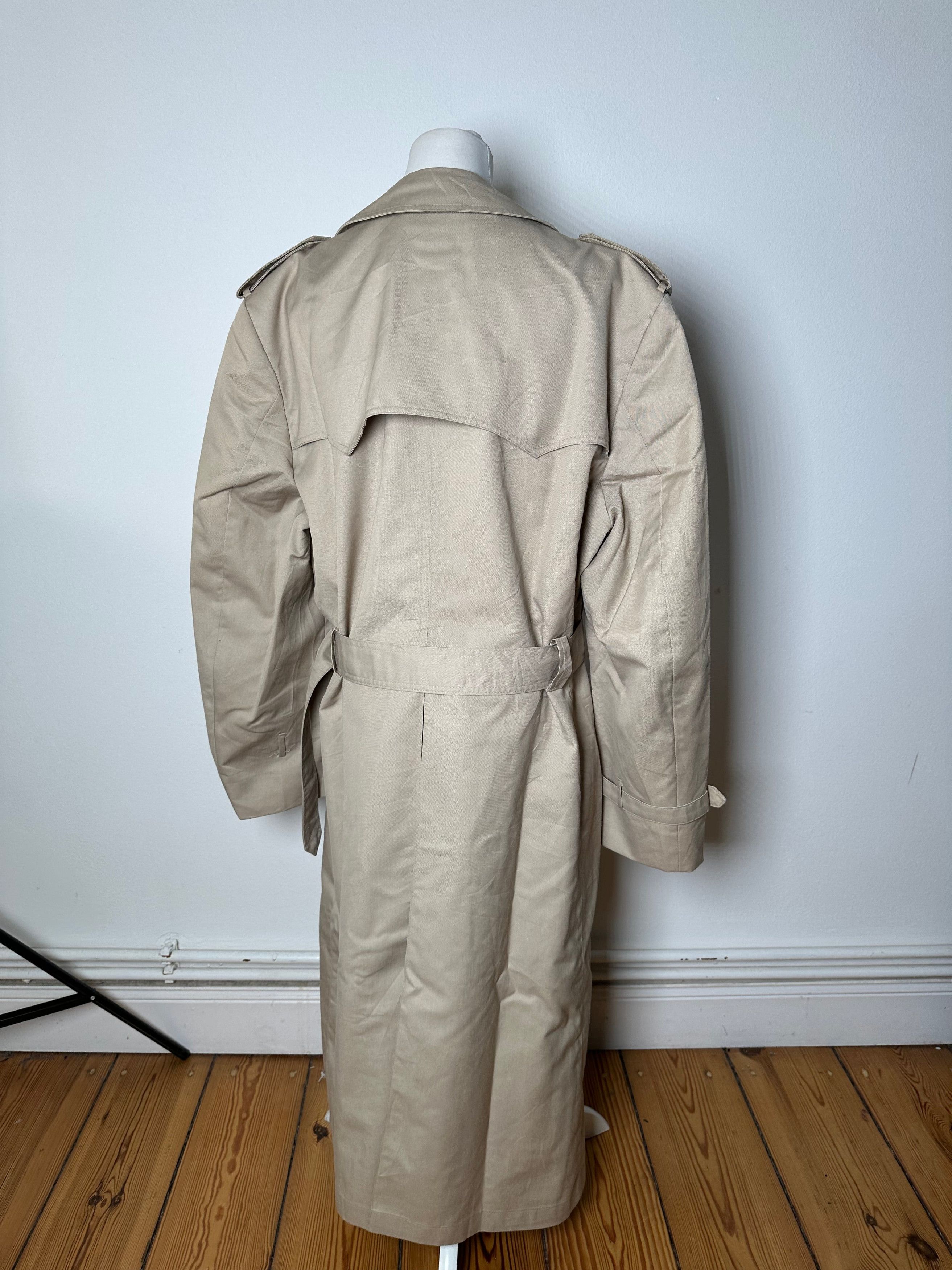 Dior Vintage Canvas Trenchcoat L Beige Size US L / EU 52-54 / 3 - 3 Thumbnail