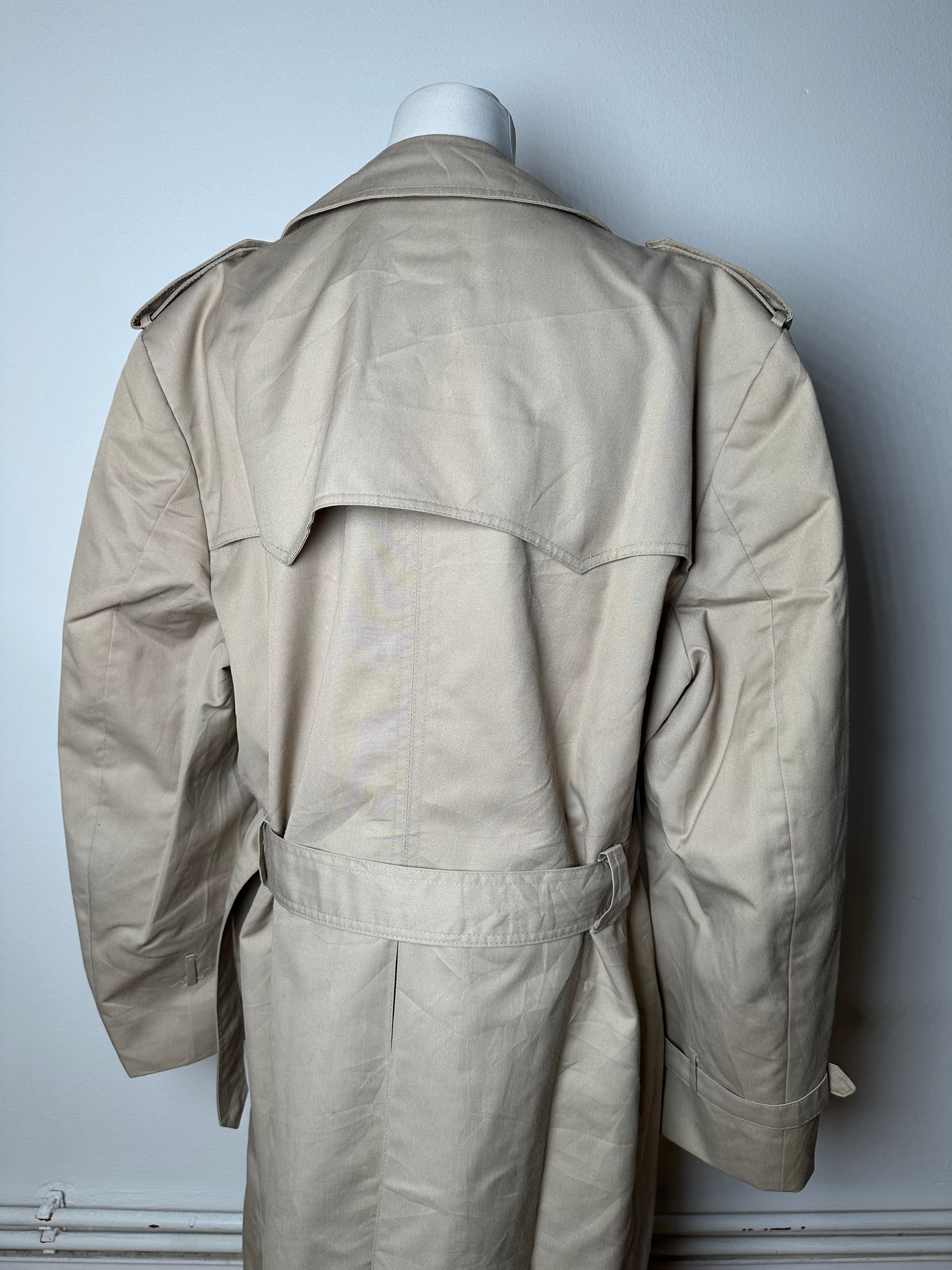 Dior Vintage Canvas Trenchcoat L Beige Size US L / EU 52-54 / 3 - 14 Thumbnail