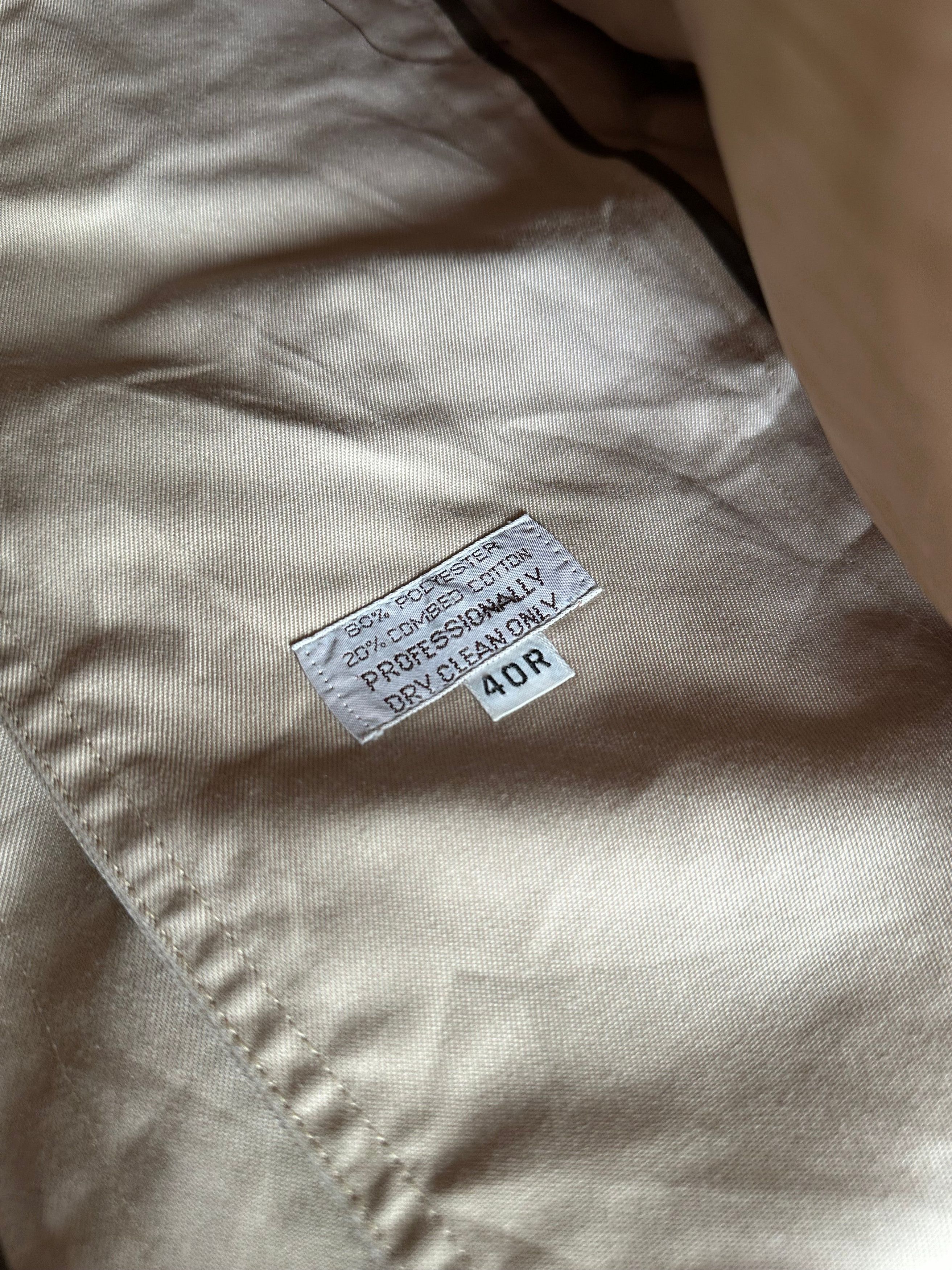 Dior Vintage Canvas Trenchcoat L Beige Size US L / EU 52-54 / 3 - 12 Thumbnail