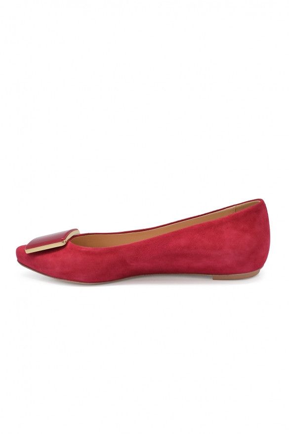 Tod's Suede ballet flats Size US 7 / IT 37 - 3 Thumbnail