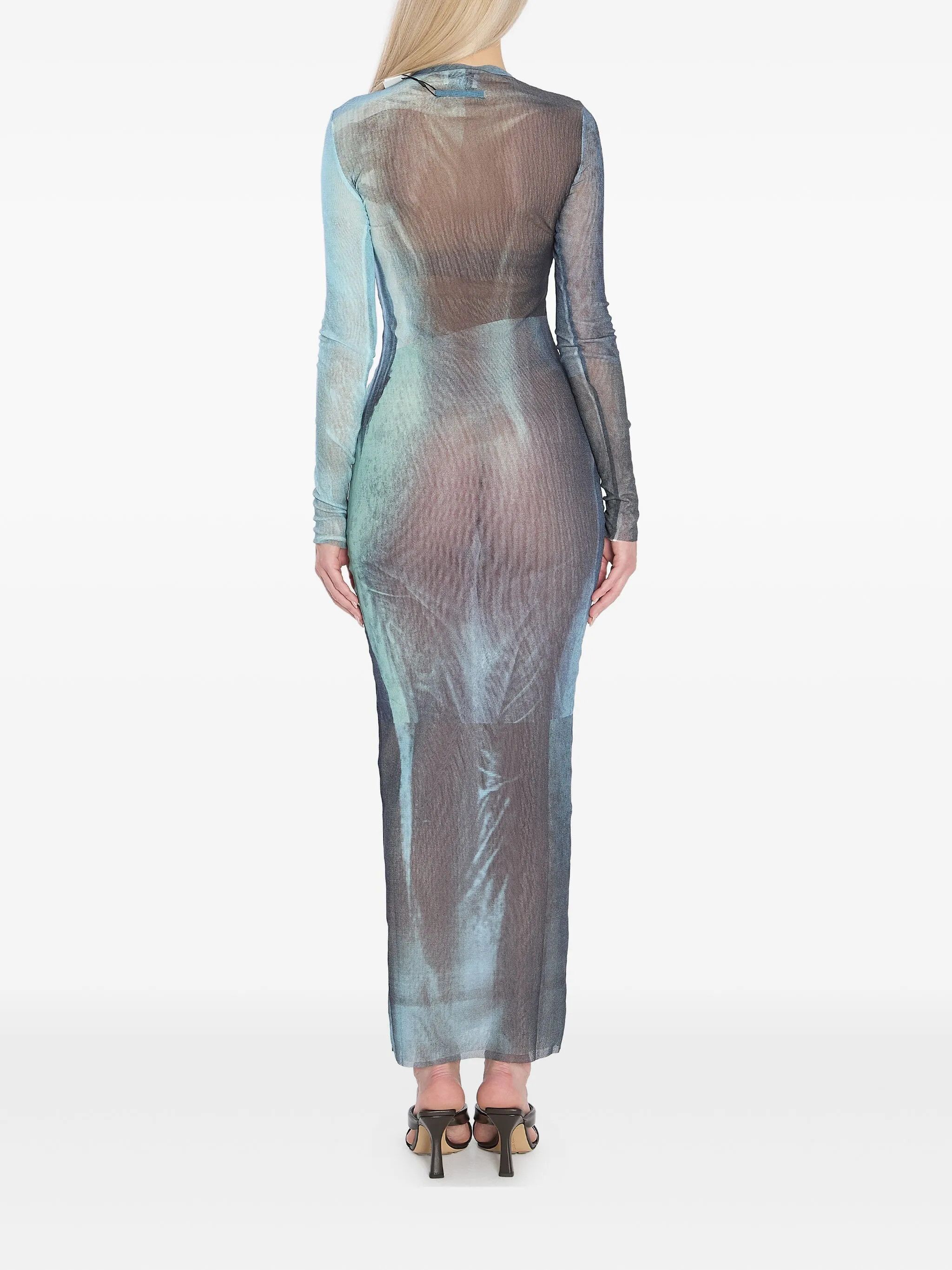 Jean Paul Gaultier water-print maxi dress Size XS / US 0-2 / IT 36-38 - 4 Thumbnail