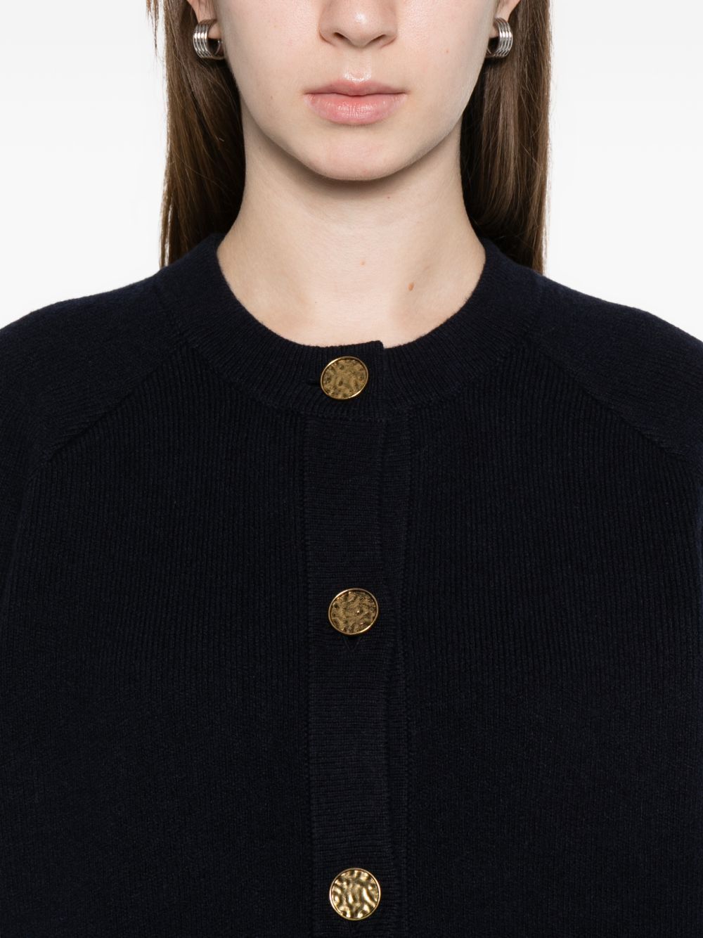 Toteme Hammered button cardigan Size L / US 10 / IT 46 - 2 Thumbnail