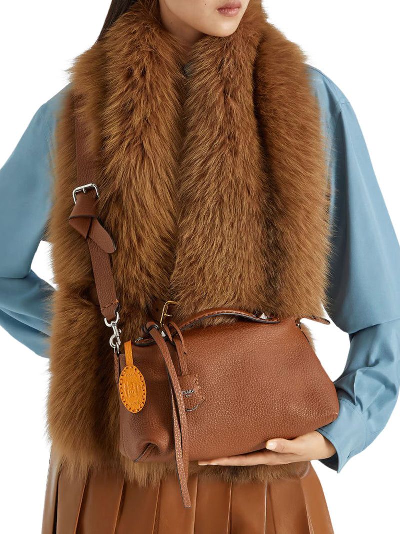 Fendi Caramel Leather Medium By The Way Reversible Handbag Size ONE SIZE - 4 Thumbnail