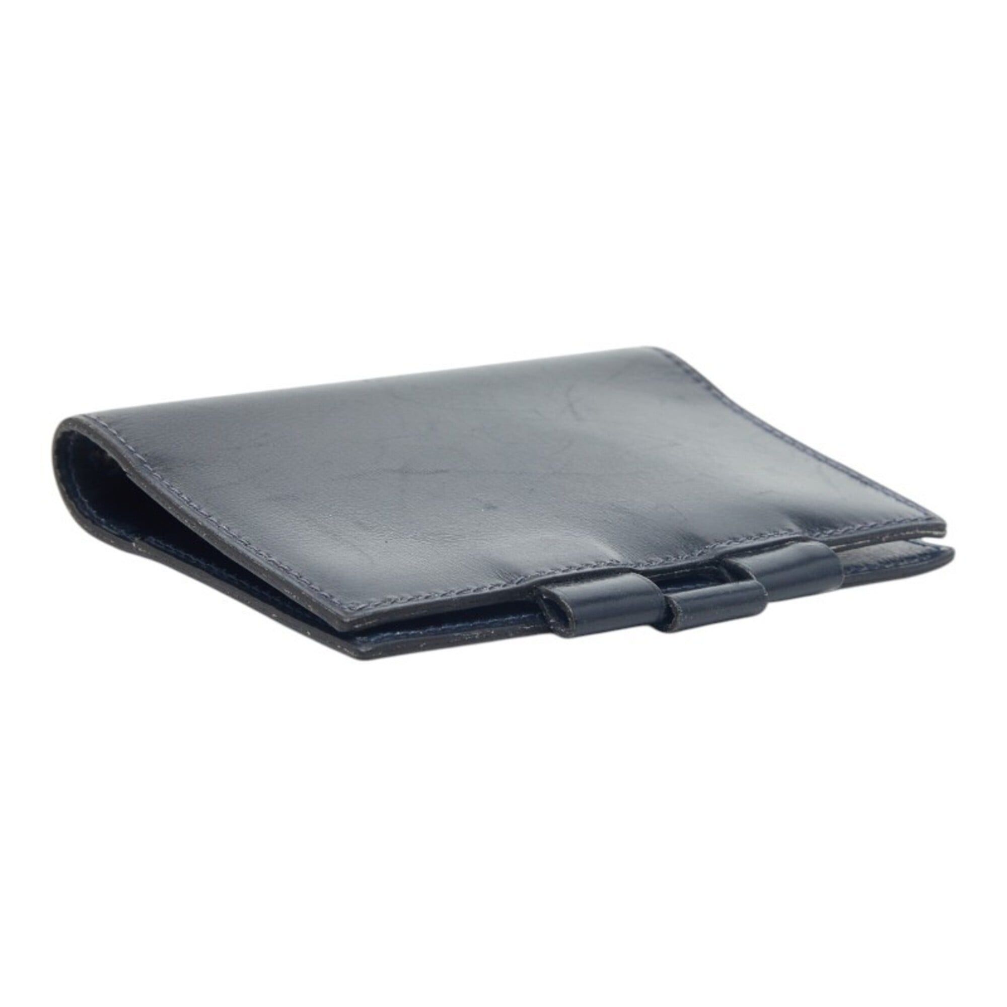 Hermes Hermes Agenda PM Planner Cover, System Planner, Navy Box Calf Leather, Women's HERMES Size ONE SIZE - 5 Thumbnail