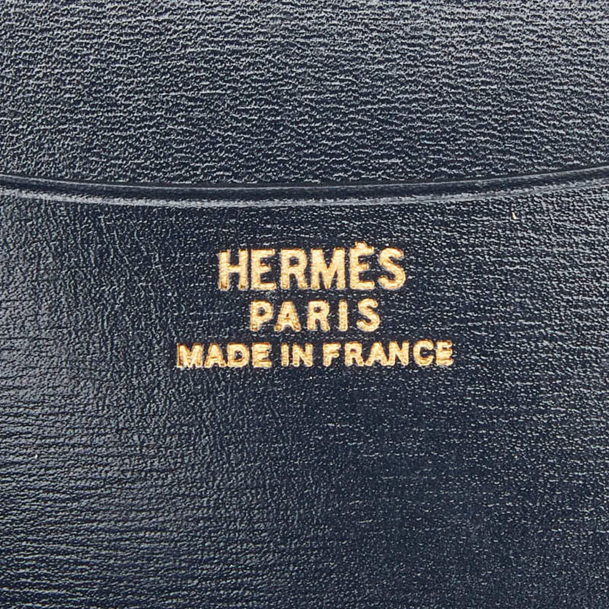 Hermes Hermes Agenda PM Planner Cover, System Planner, Navy Box Calf Leather, Women's HERMES Size ONE SIZE - 7 Thumbnail