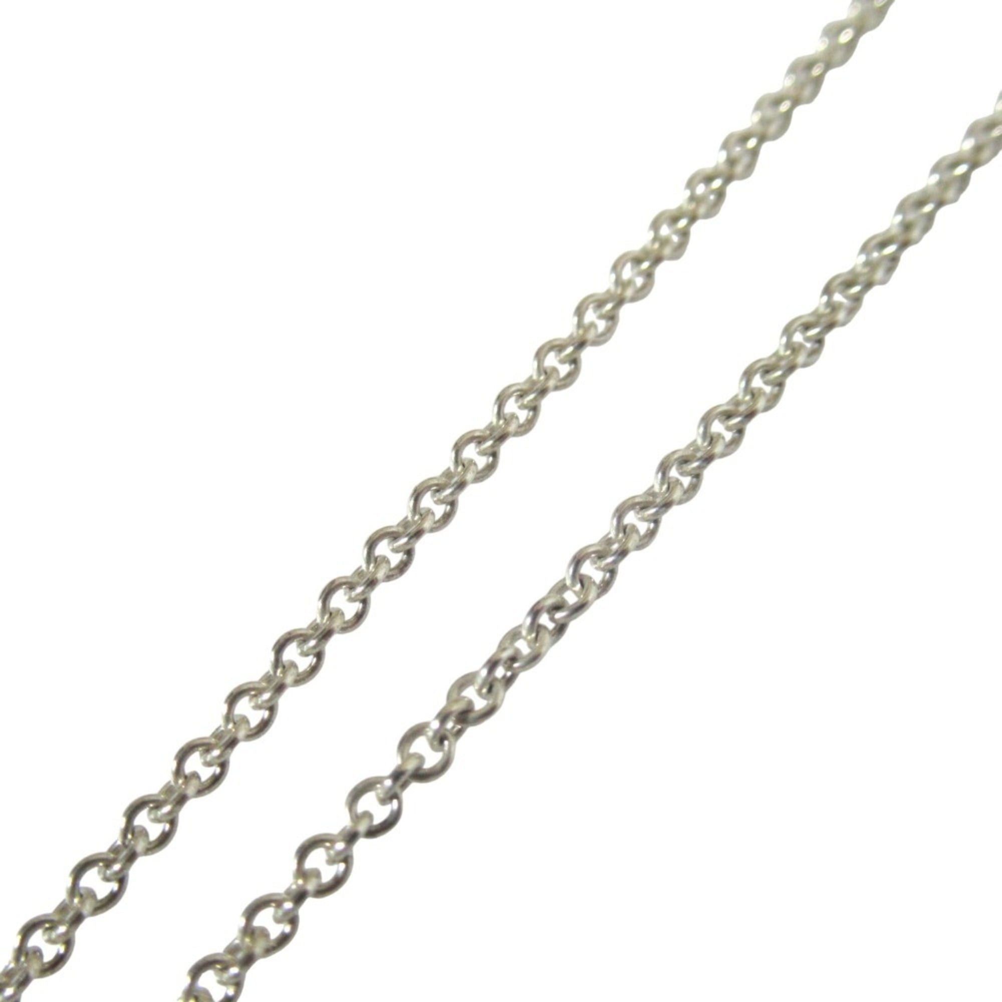 Tiffany & Co. Tiffany & Co. Elsa Peretti Open Heart Necklace Pendant, 925 Sterling Silver, Women's Size ONE SIZE - 4 Thumbnail