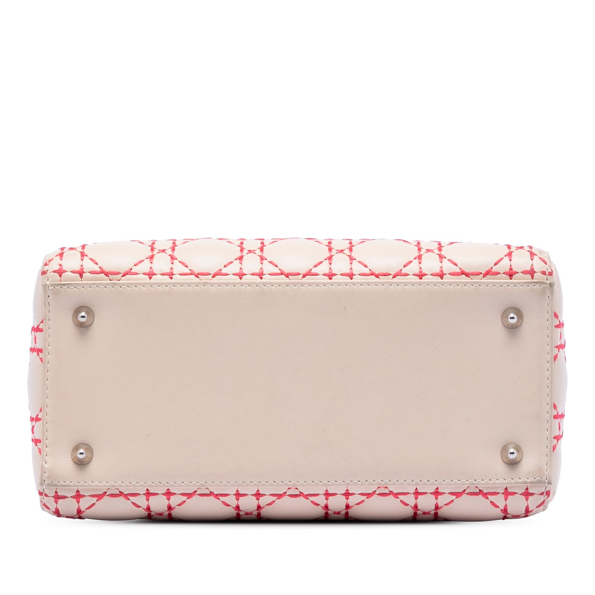 Dior Medium Lambskin Cannage Stitched Lady Dior Size ONE SIZE - 3 Thumbnail
