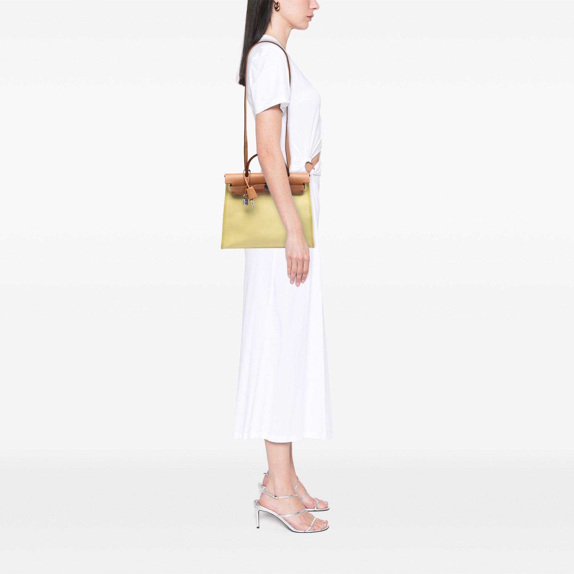 Hermes Toile Herbag Zip 31 Size ONE SIZE - 7 Thumbnail