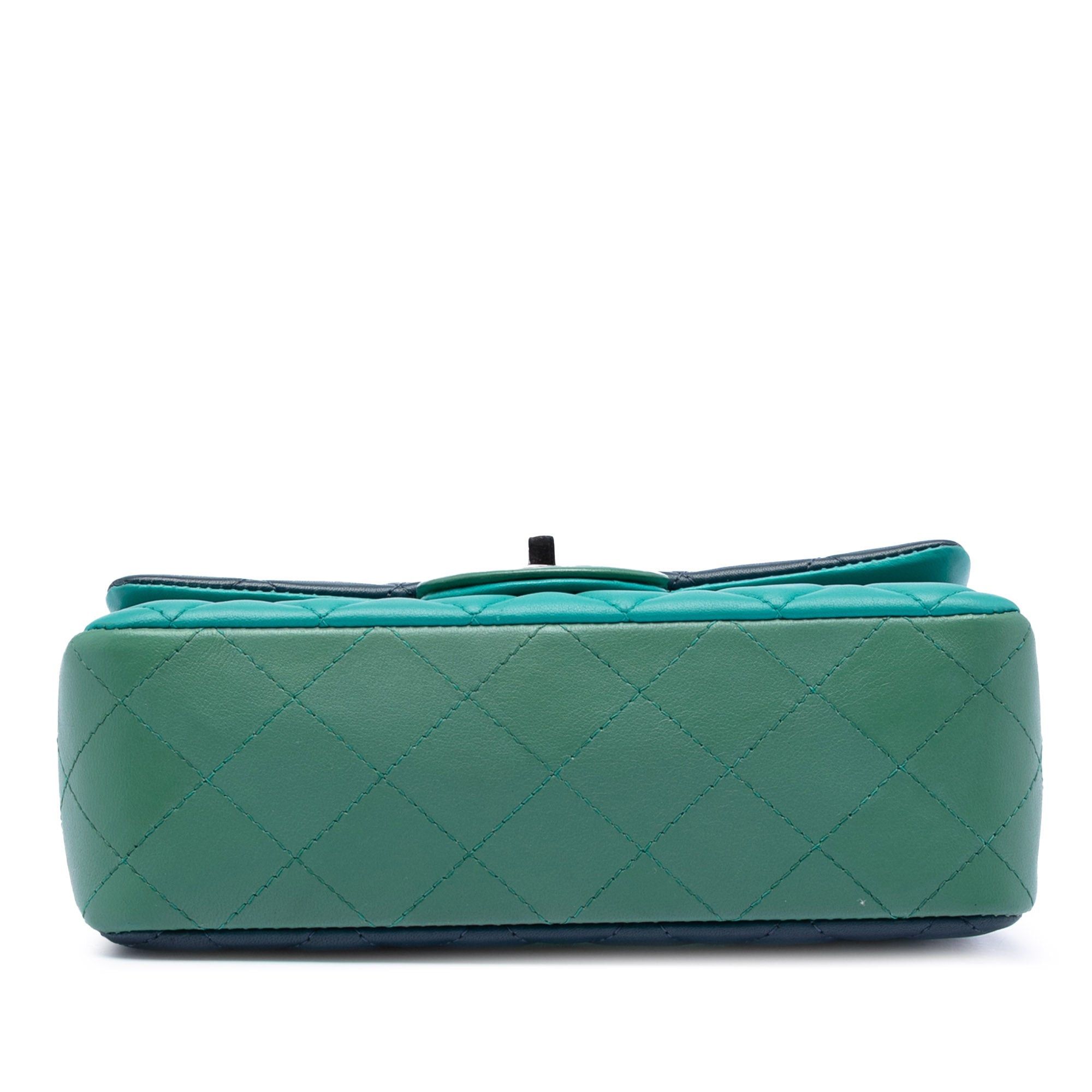 Chanel Mini Rectangular Classic Tricolor Lambskin Single Flap Size ONE SIZE - 3 Thumbnail