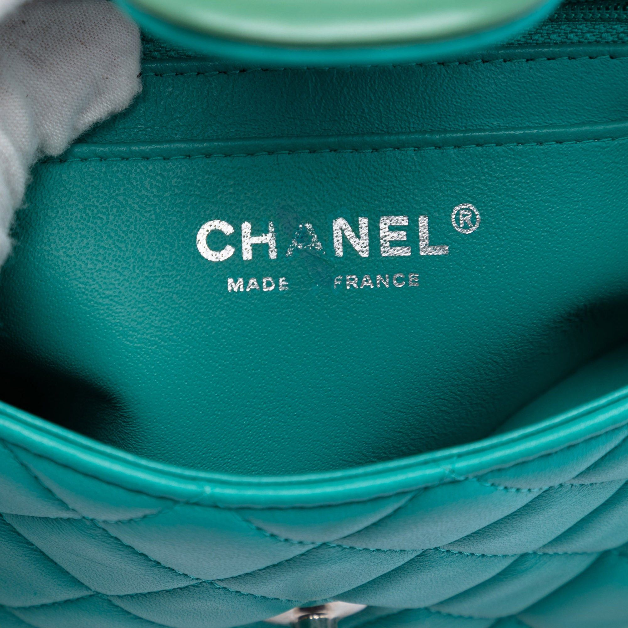Chanel Mini Rectangular Classic Tricolor Lambskin Single Flap Size ONE SIZE - 5 Thumbnail